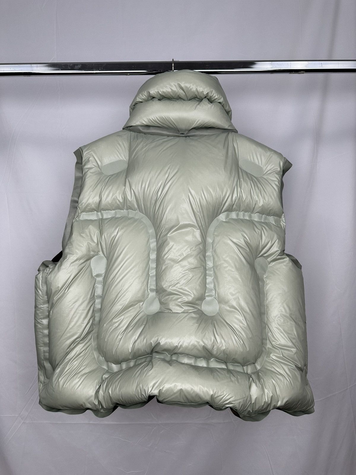 Dingyun Zhang Moncler Dingyun Zhang Zadena Reversible Ripstop Gilet Size US XS / EU 42 / 0 - 22 Thumbnail