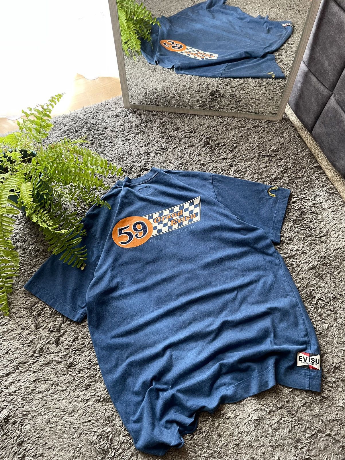 Evisu × Vintage Evisu T-Shirt Streetwear Vintage Big Logo Rare Size US L / EU 52-54 / 3 - 11 Thumbnail