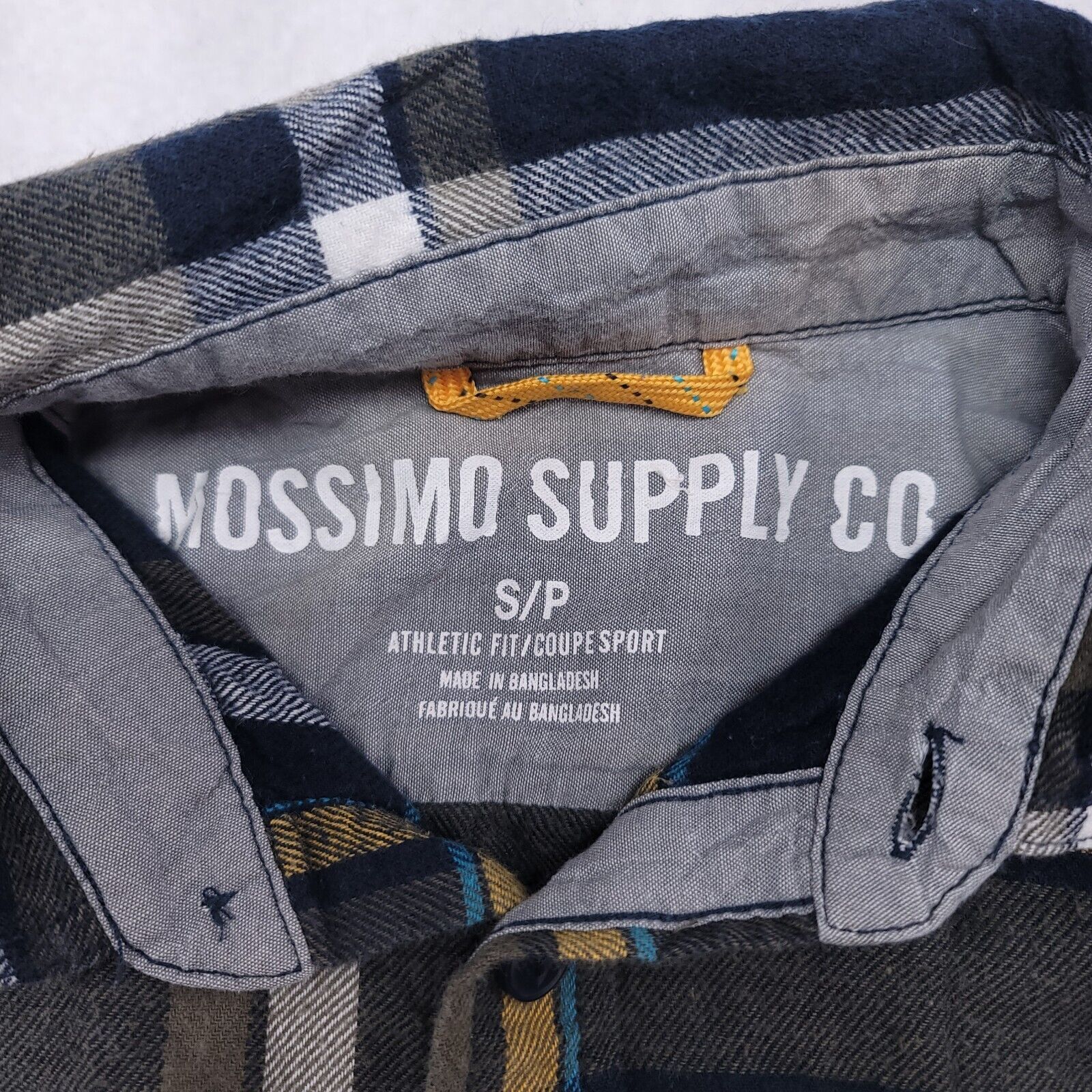 Mossimo Mossimo Madras Flannel Button Up Shirt Womens Size S Blue Size S / US 4 / IT 40 - 3 Thumbnail