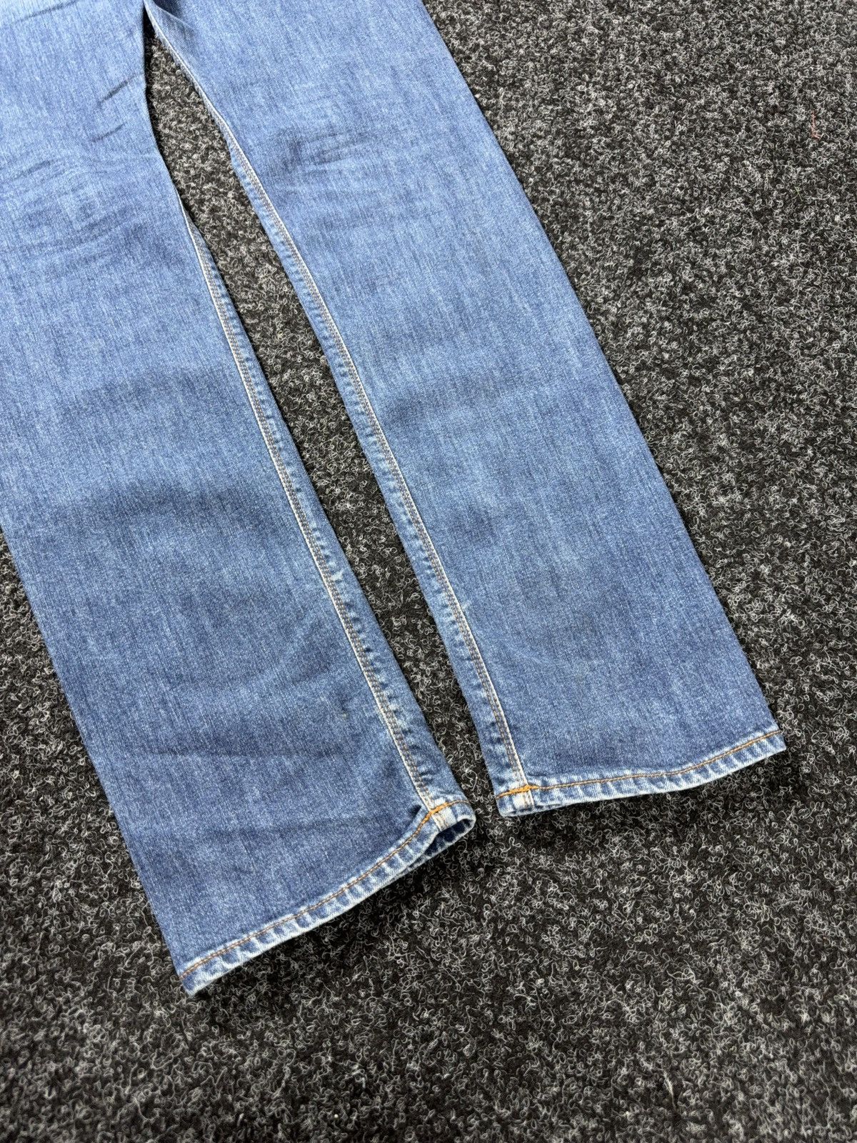 Giorgio Armani 00s AJ Armani Jeans J06 Slim Fit Dirty Distressed Jeans Size US 33 - 17 Thumbnail