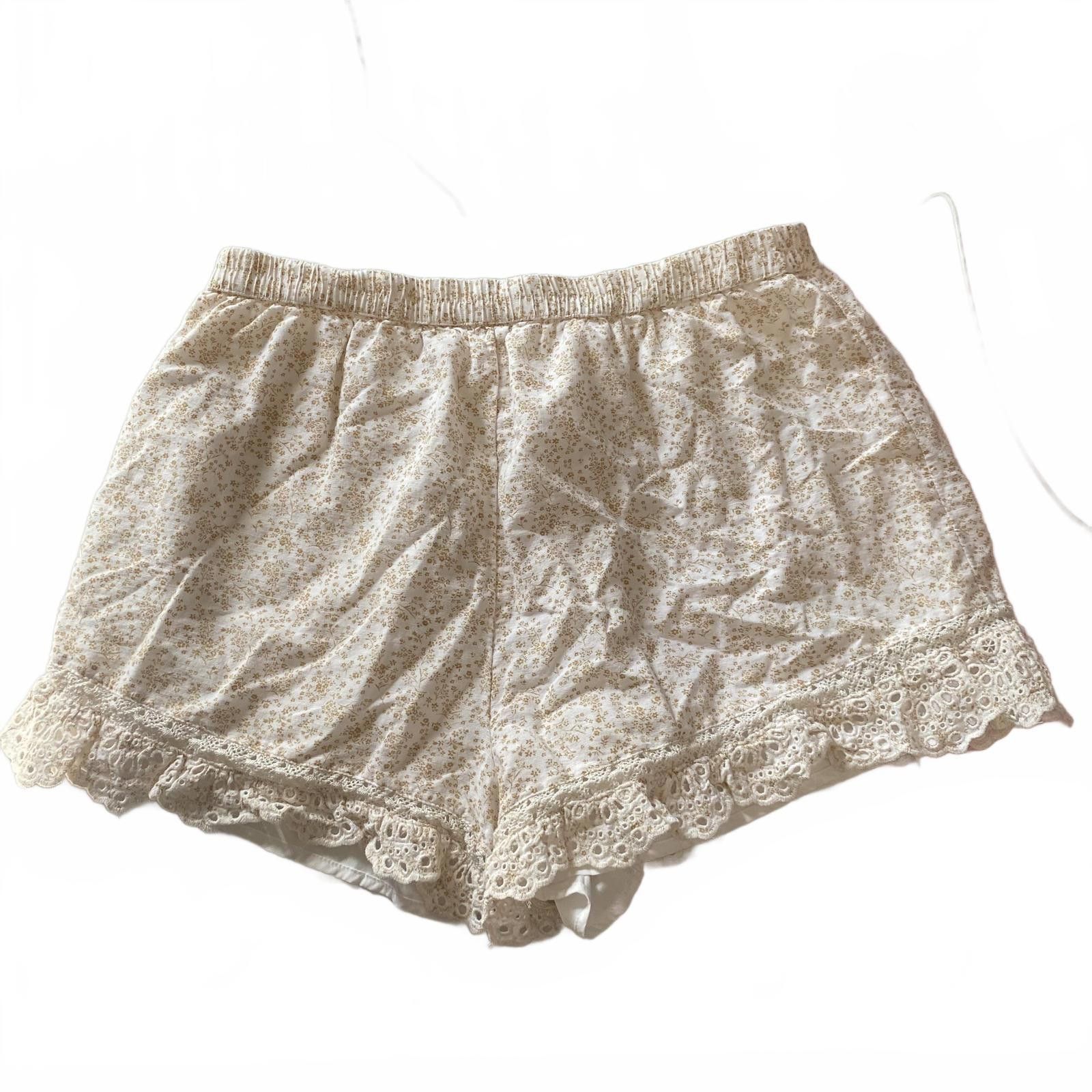 American Eagle Outfitters American Eagle Floral Shorts L Size 36" / US 14 / IT 50 - 1 Thumbnail