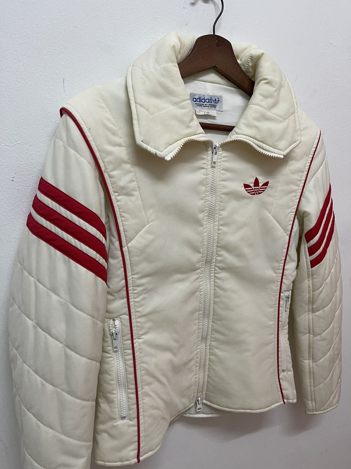 Adidas VINTAGE ADIDAS DOWN JACKET 3 STRIPES DESCENTE Size S / US 4 / IT 40 - 5 Thumbnail