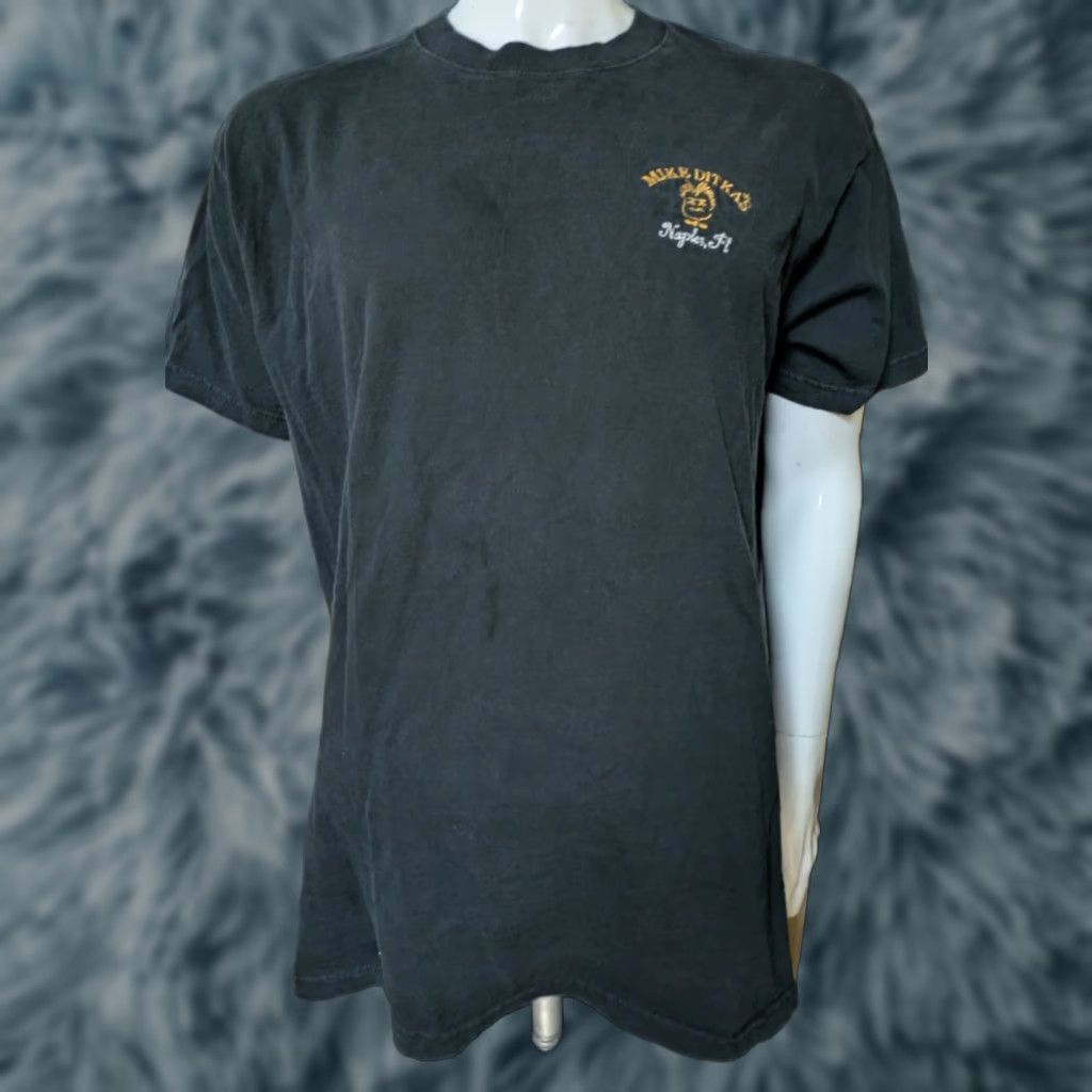 Fruit Of The Loom VINTAGE Mike Ditkas Restaurant Black Embroidered T Shirt XL Men Size US XL / EU 56 / 4 - 1 Thumbnail