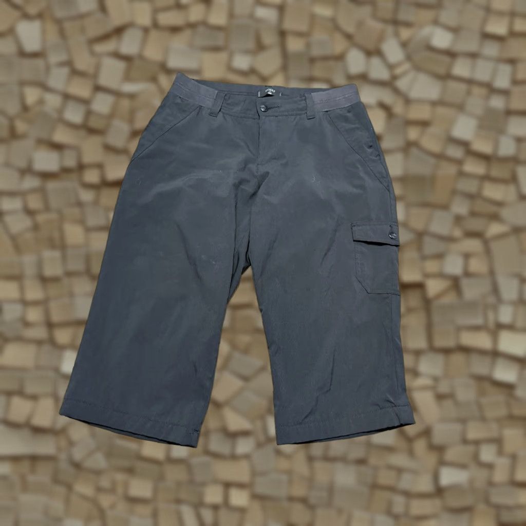 Lee Riders by Lee Pants Women's Capri Black Pockets Button Size M Regular Size 32" / US 10 / IT 46 - 1 Thumbnail