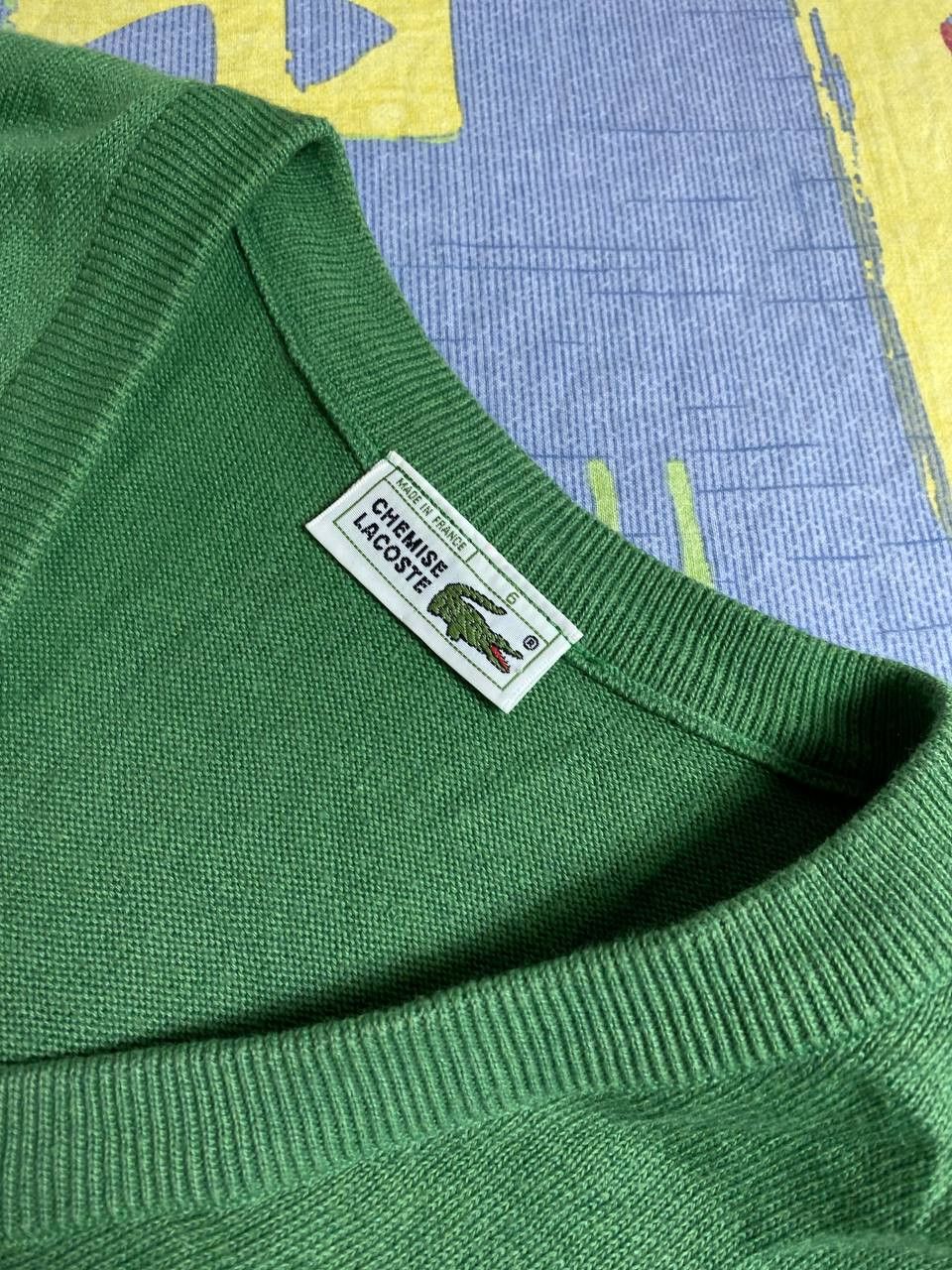 Lacoste × Vintage LACOSTE VINTAGE SWEATER Size US XXL / EU 58 / 5 - 13 Thumbnail