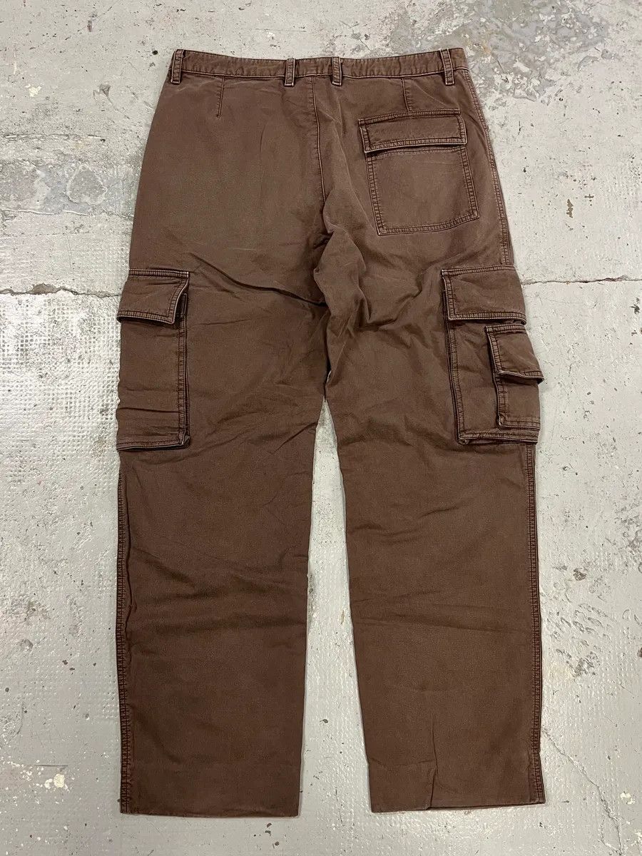 Dolce & Gabbana 2000s Dolce & Gabbana Baggy Brown Cargo Pants Size US 32 / EU 48 - 7 Thumbnail