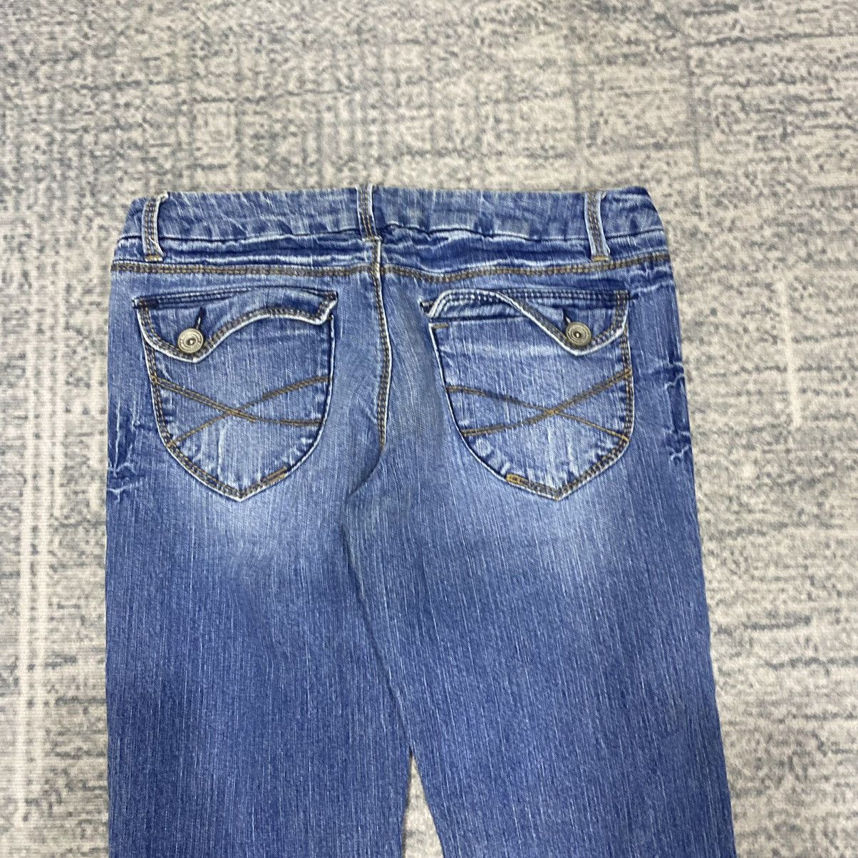 Hysteric Glamour × Japanese Brand × Vintage Sickk☠️ Flare Jeans Aerospotale Washed 90s Cowboy Size US 32 / EU 48 - 7 Thumbnail