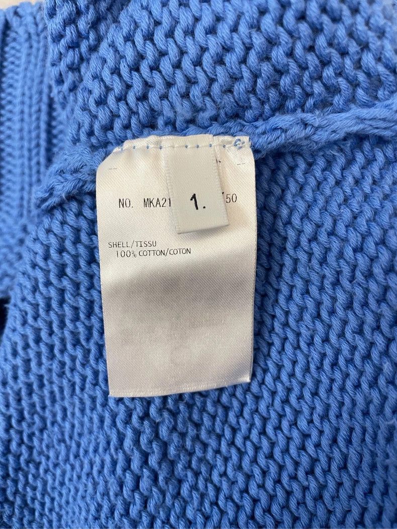 Thom Browne Thom Browne size1 Blue whale pattern knit sweater Size US S / EU 44-46 / 1 - 7 Thumbnail