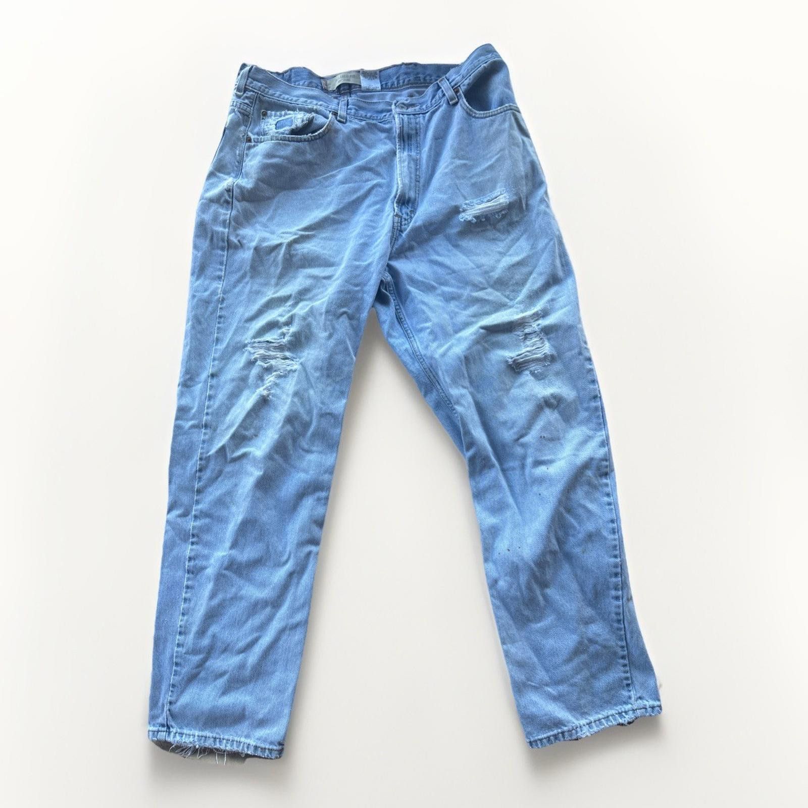 Levi's VTG Levi 550 Relaxed Fit Jeans Men’s 32x40 Blue Light Denim Size US 32 / EU 48 - 1 Thumbnail