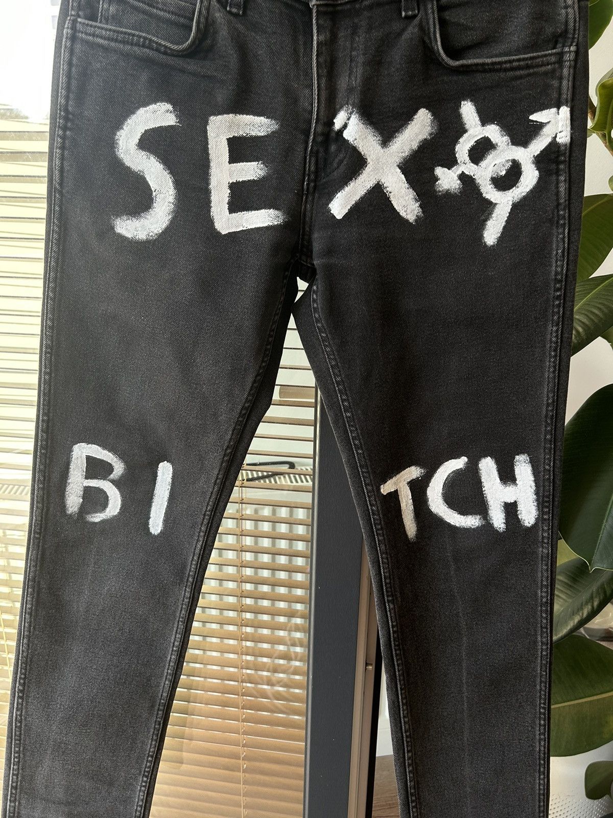 Levi's × Vintage Custom ART Levi's Jeans Size US 30 / EU 46 - 3 Thumbnail