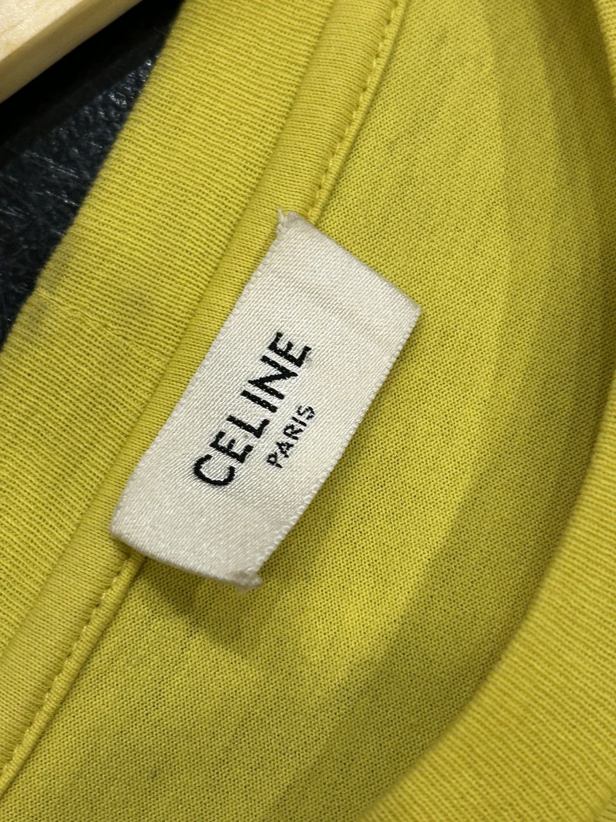 Celine Celine Tee - Yellow Size US S / EU 44-46 / 1 - 4 Thumbnail