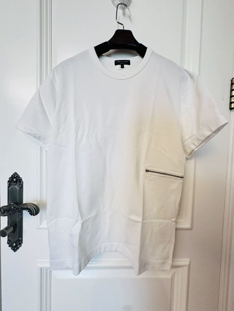Comme Des Garcons White casual short sleeved shirt 2505-Nex