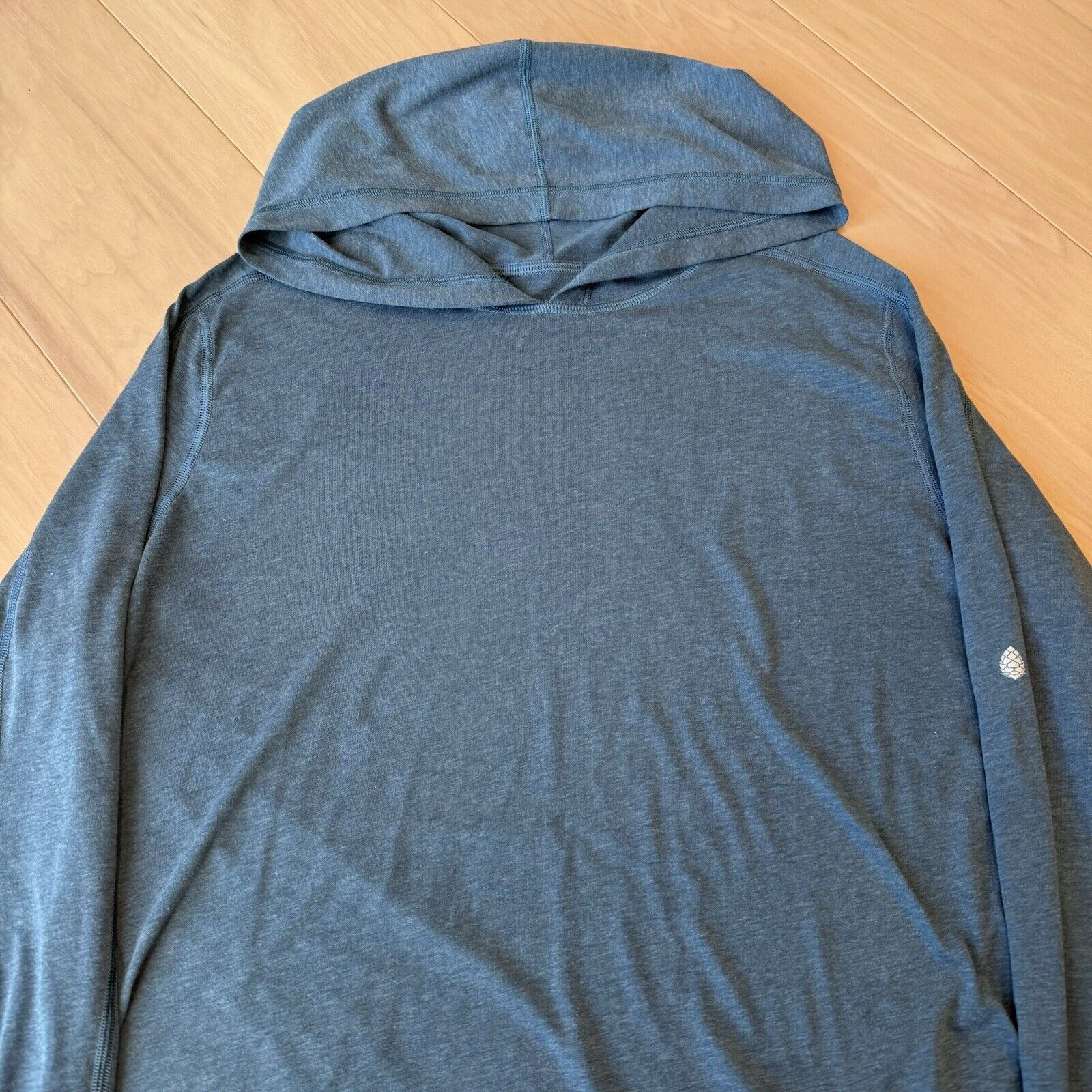 Stio Stio Lightweight Hoodie L Blue Hooded Pullover Athleisure Size US L / EU 52-54 / 3 - 3 Thumbnail