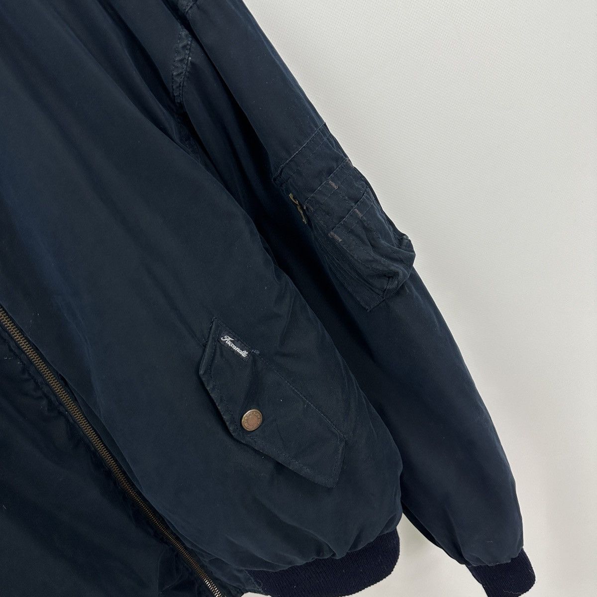 Vintage Vintage 90s Faconnable Albert Goldberg France bomber jacket Size US M / EU 48-50 / 2 - 4 Thumbnail