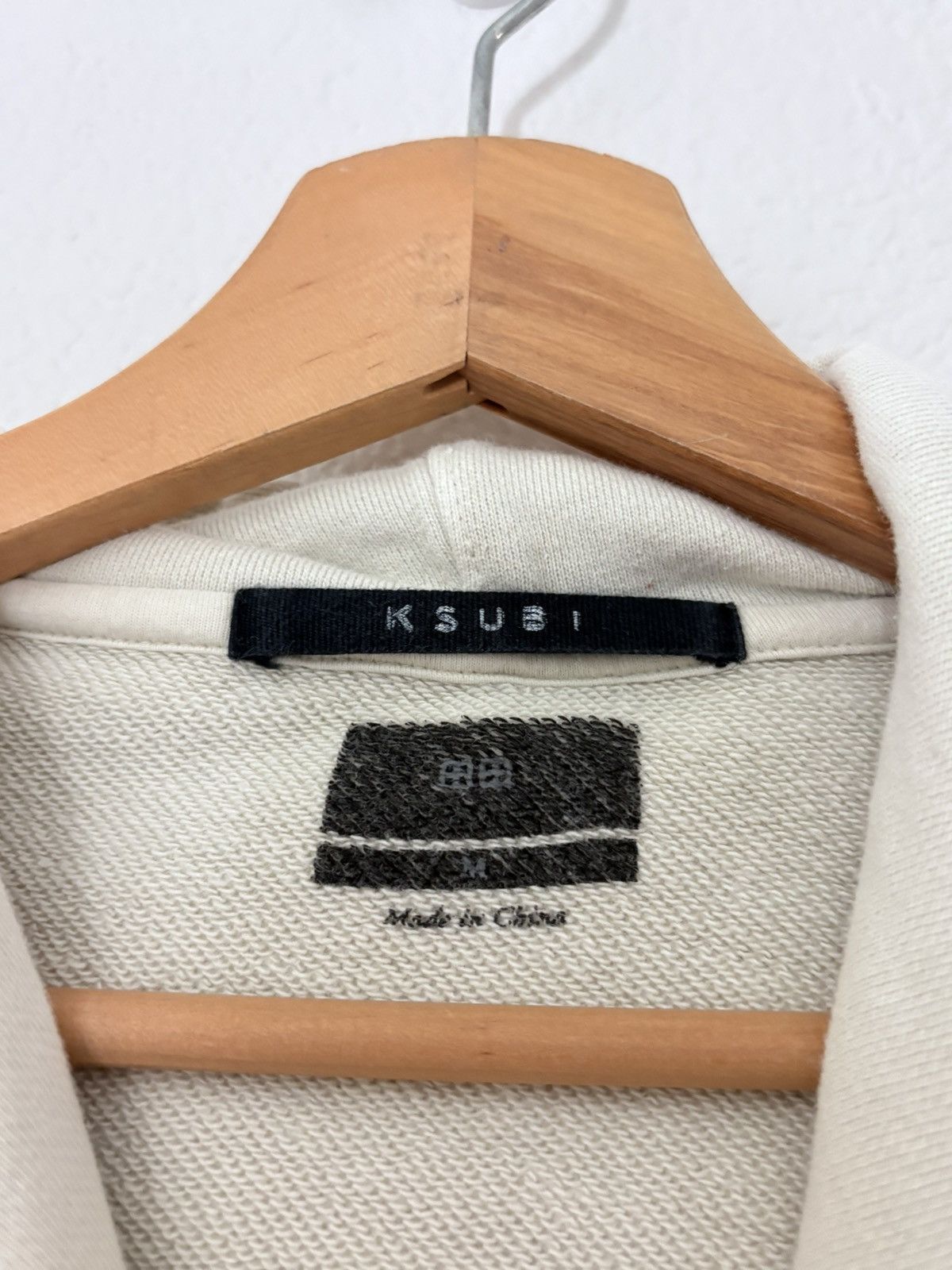 Ksubi Ksubi Logo Hoodie Off White Color Hoodie Size US M / EU 48-50 / 2 - 10 Thumbnail