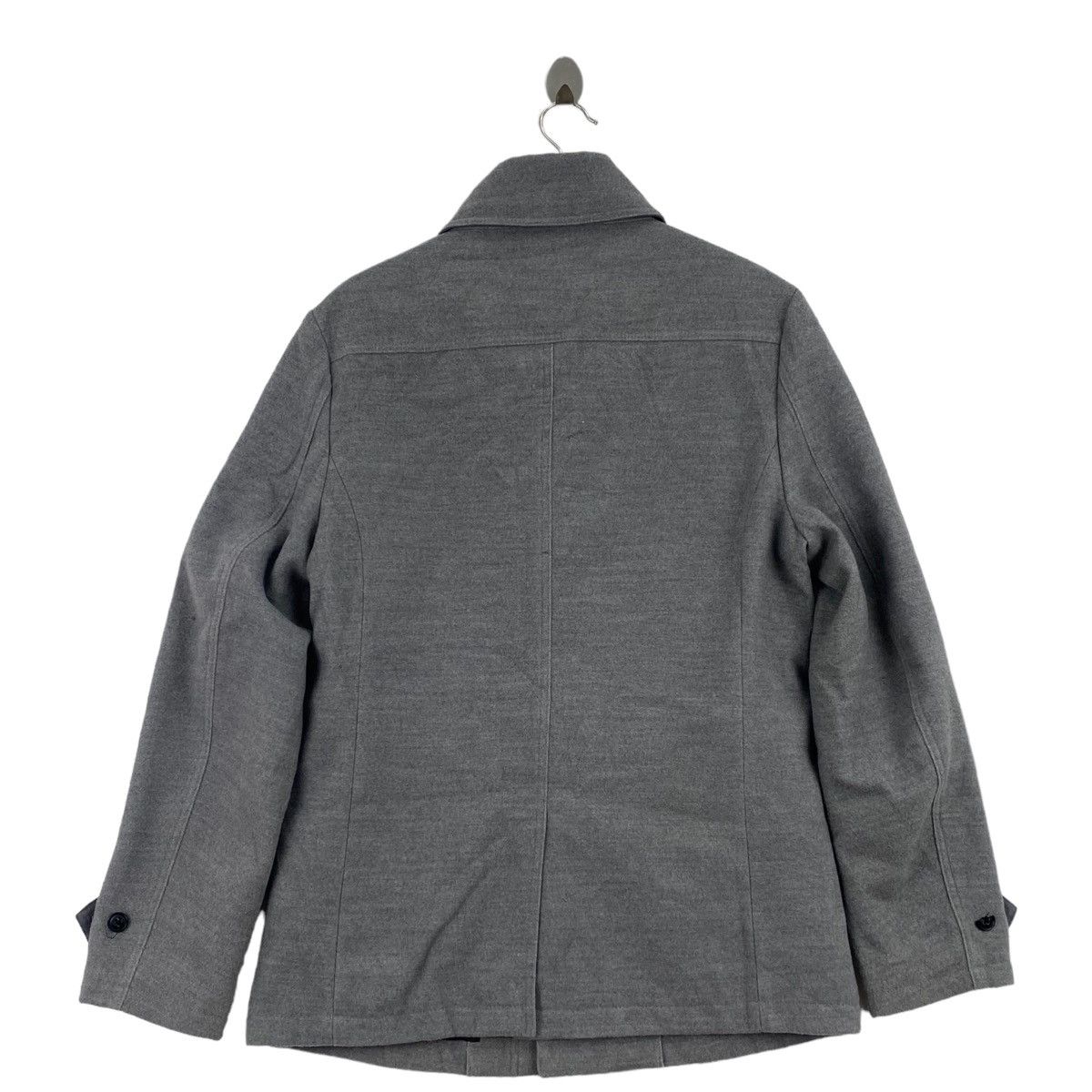 Japanese Brand × semanticdesign SEMANTIC DESIGN Punk Japanese Brand Grey Coat Size L / US 10 / IT 46 - 4 Thumbnail