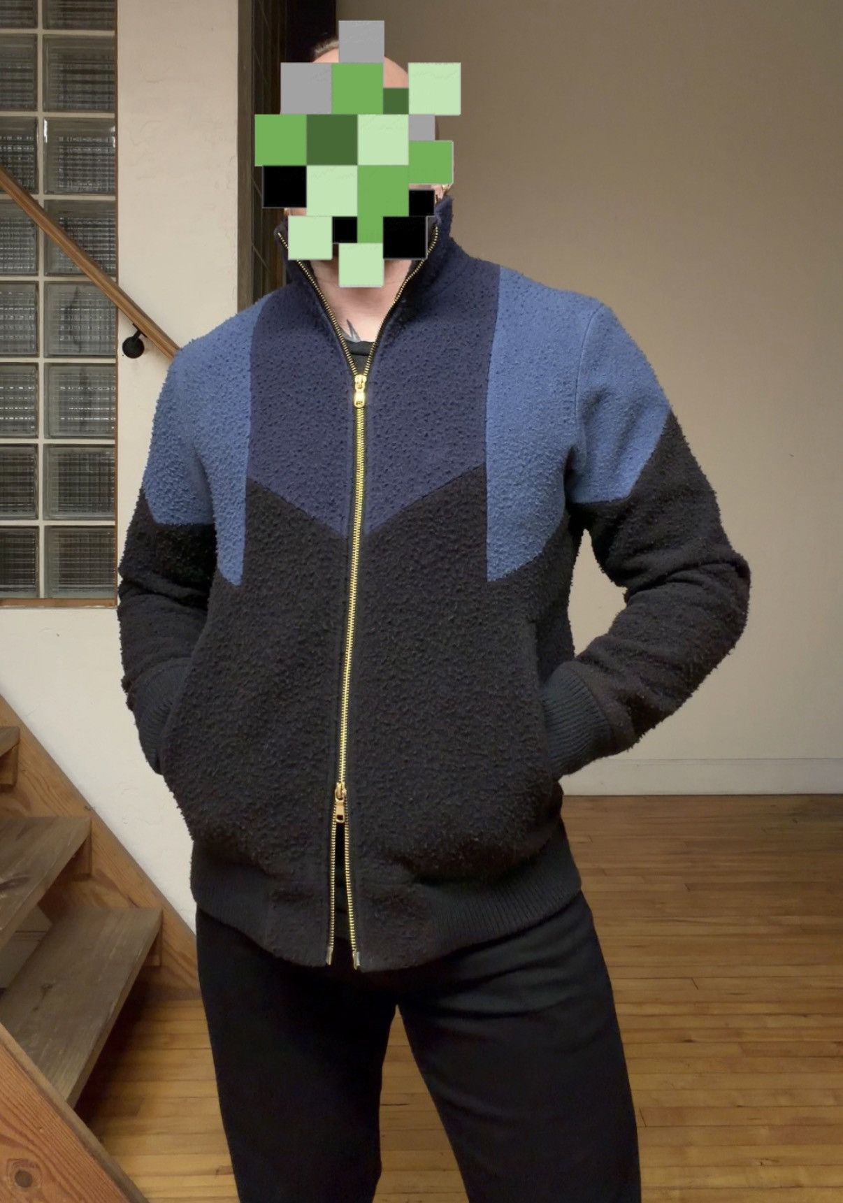 Aime Leon Dore Aimé Leon Dore Nubby Wool Casentino Track Jacket Size US S / EU 44-46 / 1 - 12 Thumbnail