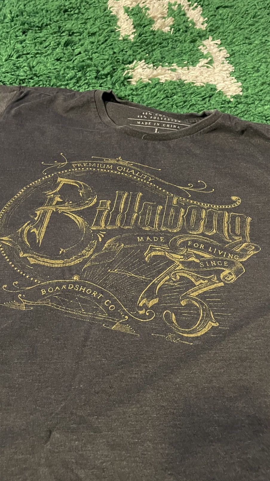 Billabong Billabong Retro T-Shirt Men’s Size L Slim Fit Soft Cotton Size US M / EU 48-50 / 2 - 2 Thumbnail