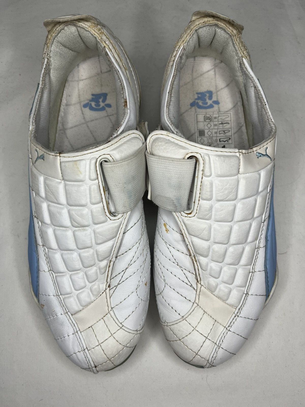Puma 🔥RARE Puma Budoka 00's Leather Y2K Slip On Sneakers Mostro Size US 6.5 / IT 36.5 - 3 Thumbnail