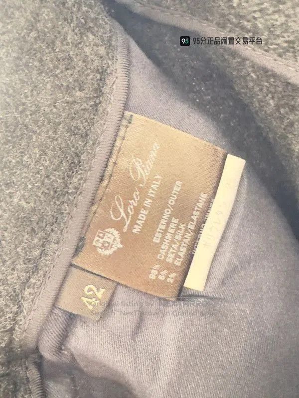 Loro Piana Loro Piana Solid Double Pocket Cashmere Casual Pants. Size US 42 / EU 58 - 5 Thumbnail