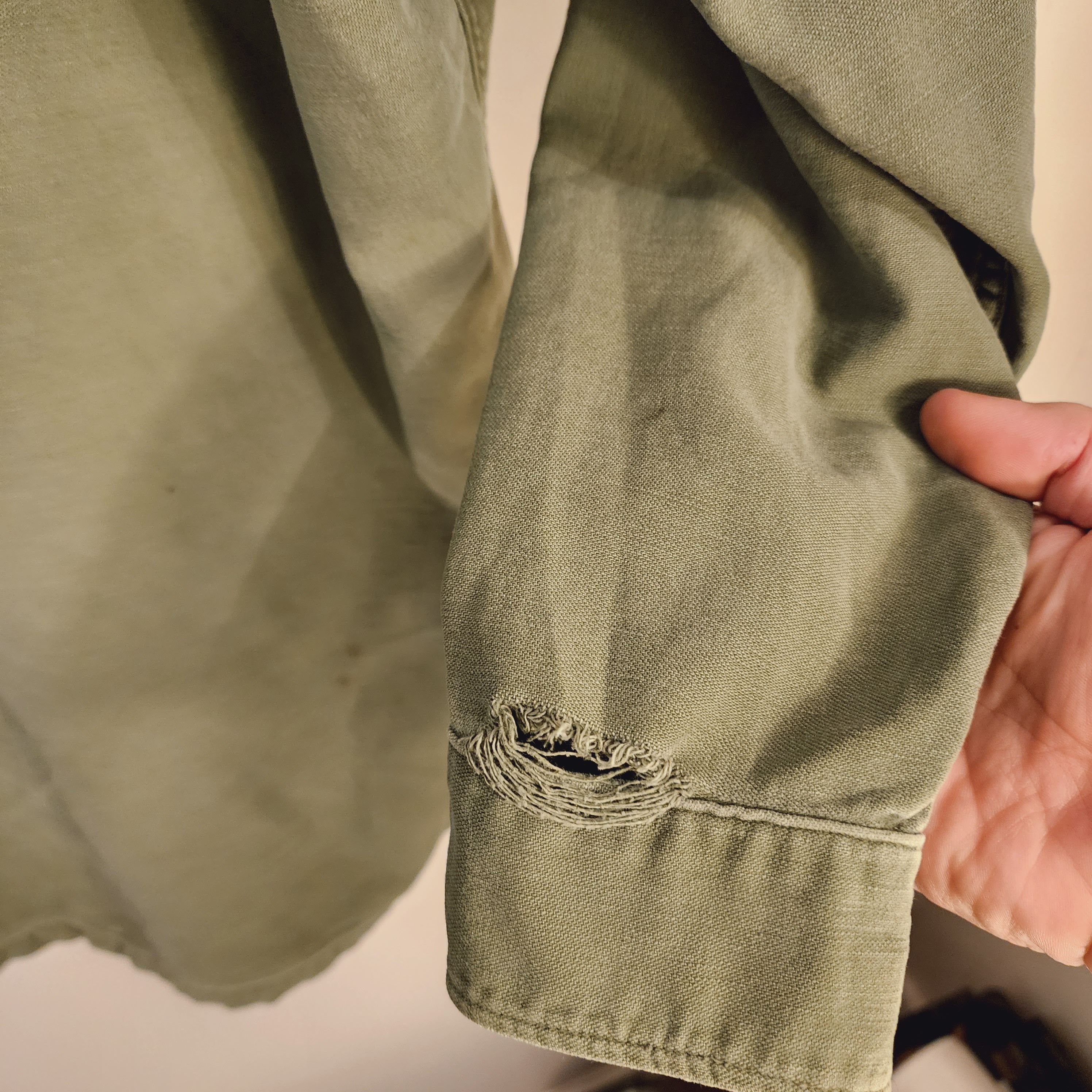 Vintage Vintage Vietnam Era Distressed Army Fatigue Size US M / EU 48-50 / 2 - 5 Thumbnail