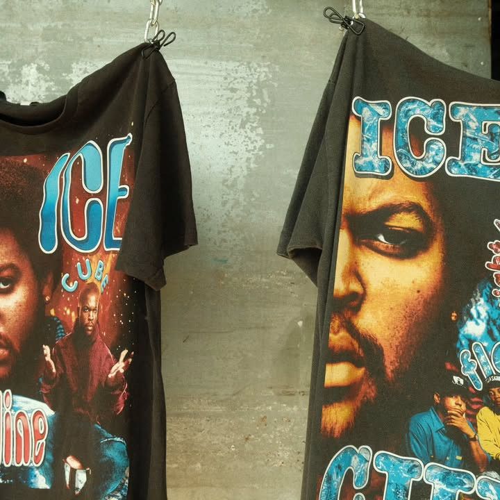 Vintage Ice Cube bootleg t-shirt Size US XL / EU 56 / 4 - 3 Thumbnail