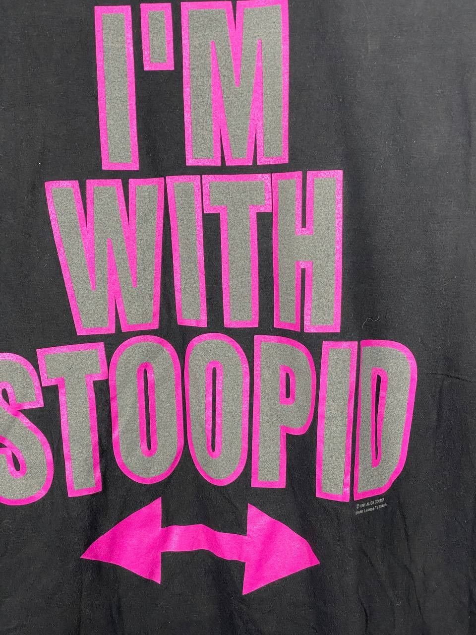Band Tees × Vintage Vintage Alice Cooper “Hey Stoopid” 1991 t-shirt Size US L / EU 52-54 / 3 - 4 Thumbnail