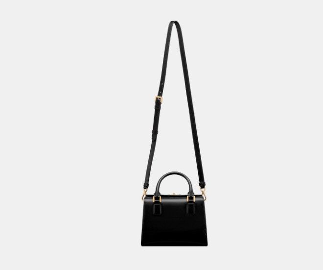 Dior o1w1db11224 Size: OS / Small Boston Bag in Black Size ONE SIZE - 4 Thumbnail
