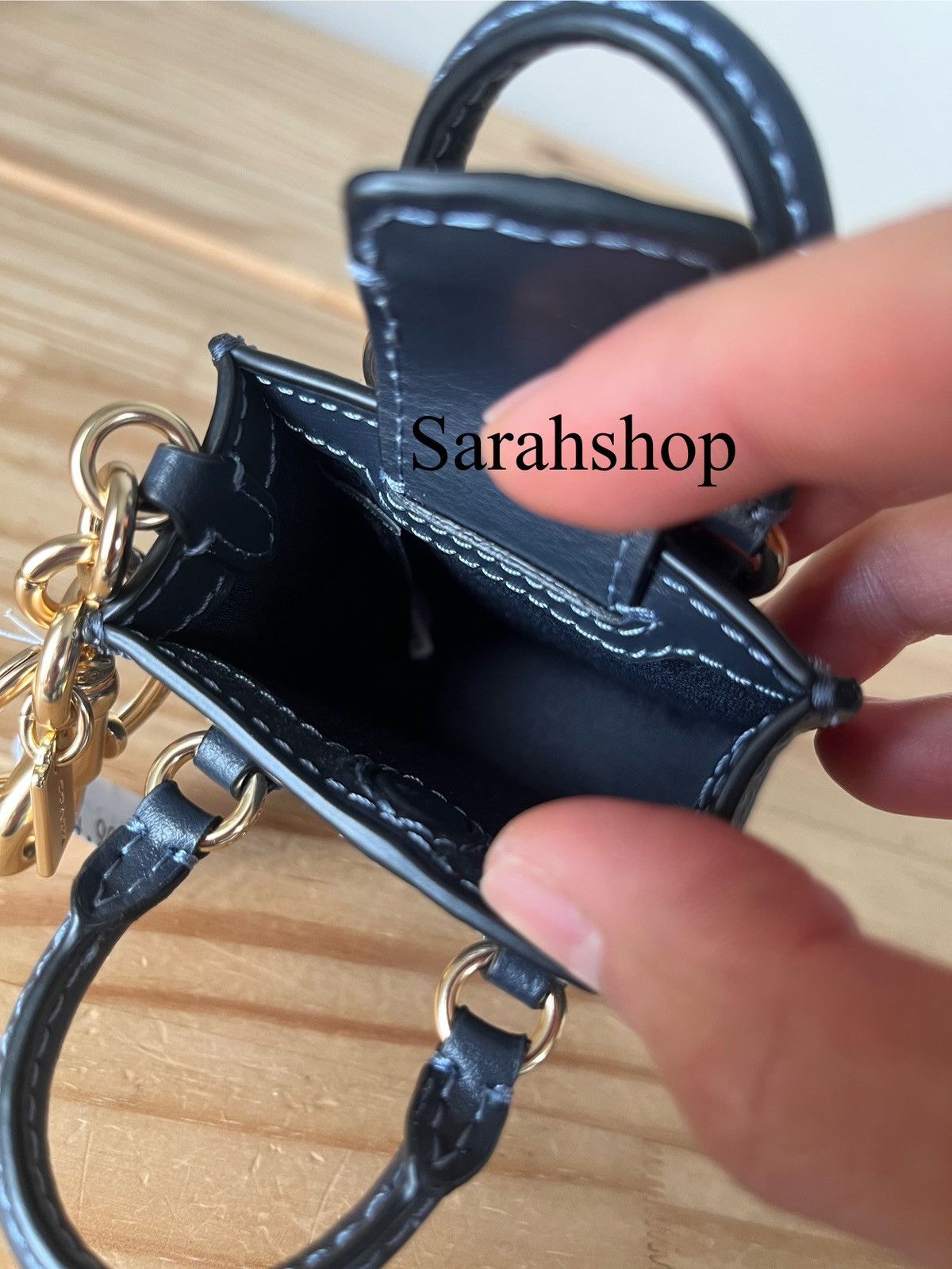 Coach Coach North/South Mini Tote Bag Charm Size ONE SIZE - 7 Thumbnail