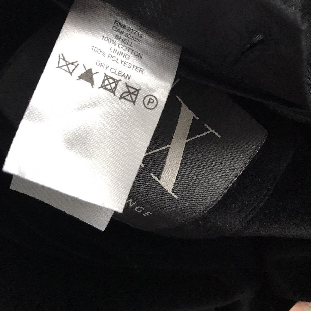 Armani Exchange Armani Exchange Velvet Black Blazer Smoking Jacket Mens M Size 36R - 10 Thumbnail