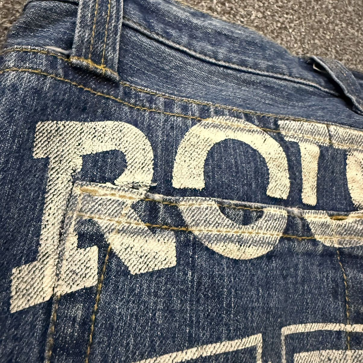 Hysteric Glamour Japanese Archival Co&Lu Geronimo Route Distressed Denim Size US 31 - 11 Thumbnail