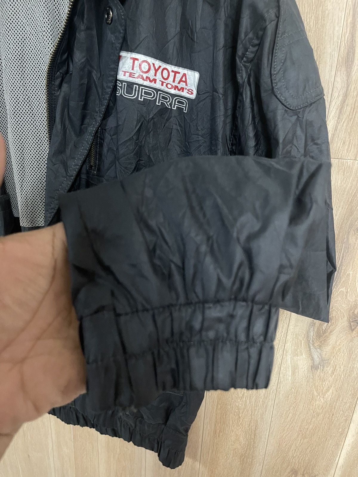 Japanese Brand × Vintage Vintage Toyota Jacket Supra by Team Tom’s TRD JDM L Size US L / EU 52-54 / 3 - 9 Thumbnail