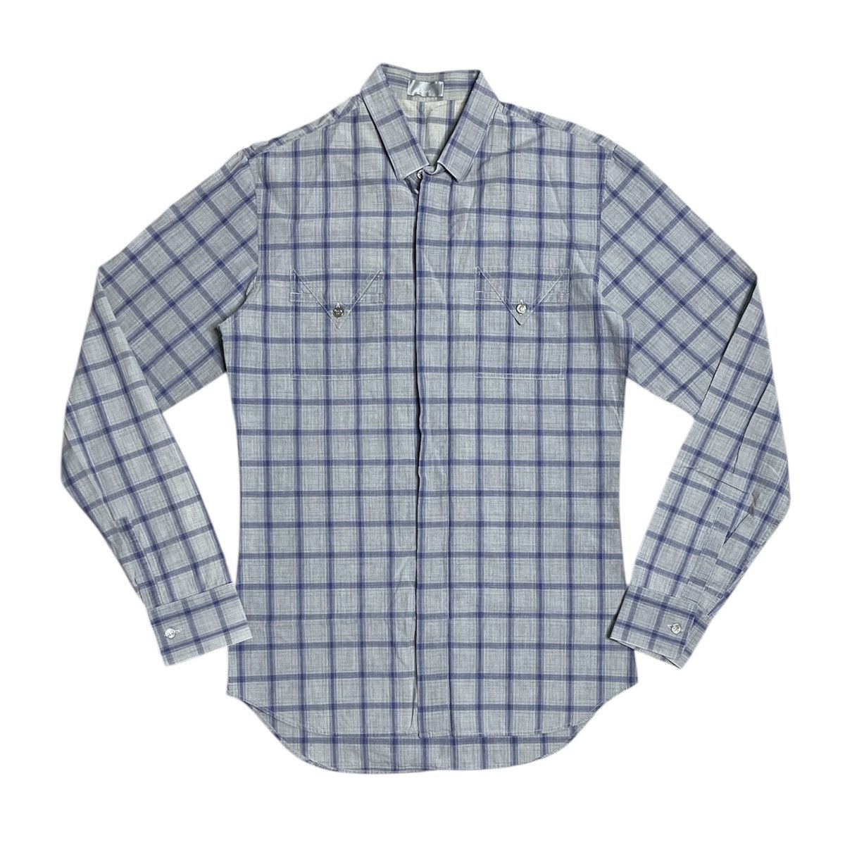 Dior y2k dior homme kris van assche button up Size US M / EU 48-50 / 2 - 1 Thumbnail