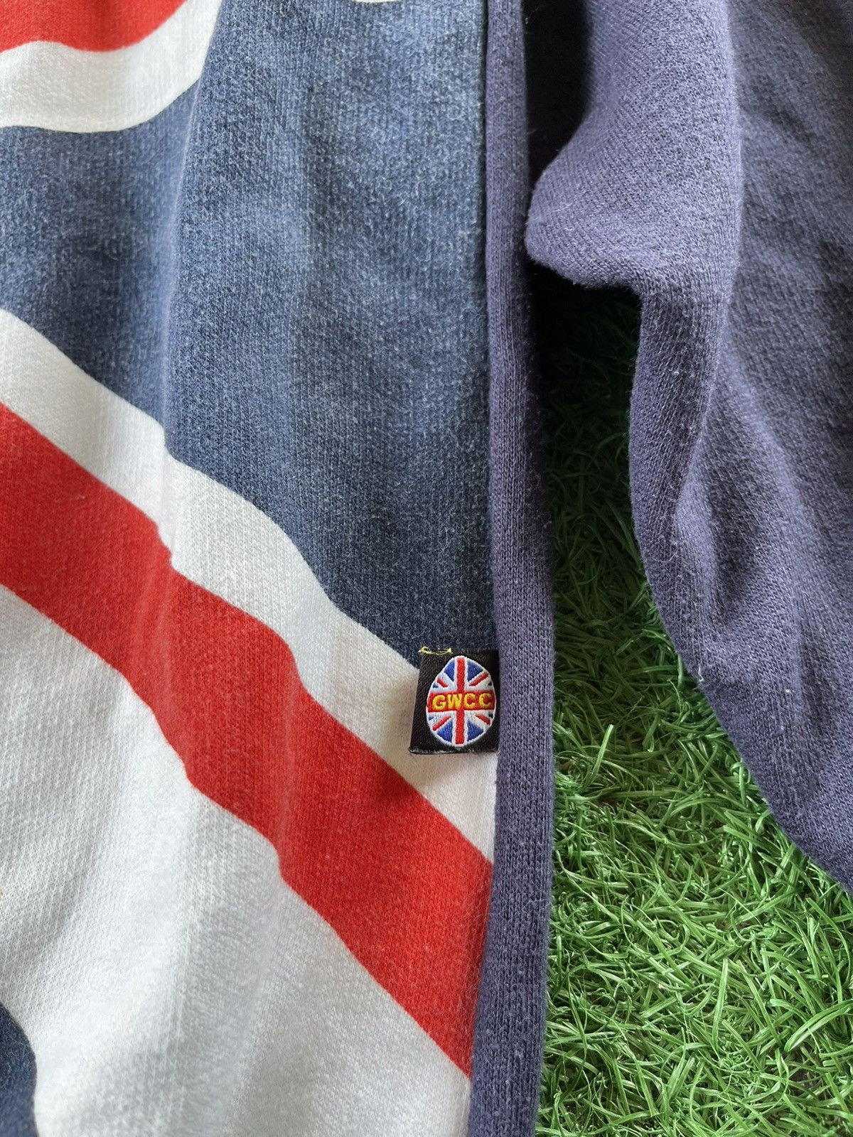 Japanese Brand × Vintage RARE MOB GWCC British flag Vespa Sweetshirts Size US L / EU 52-54 / 3 - 7 Thumbnail