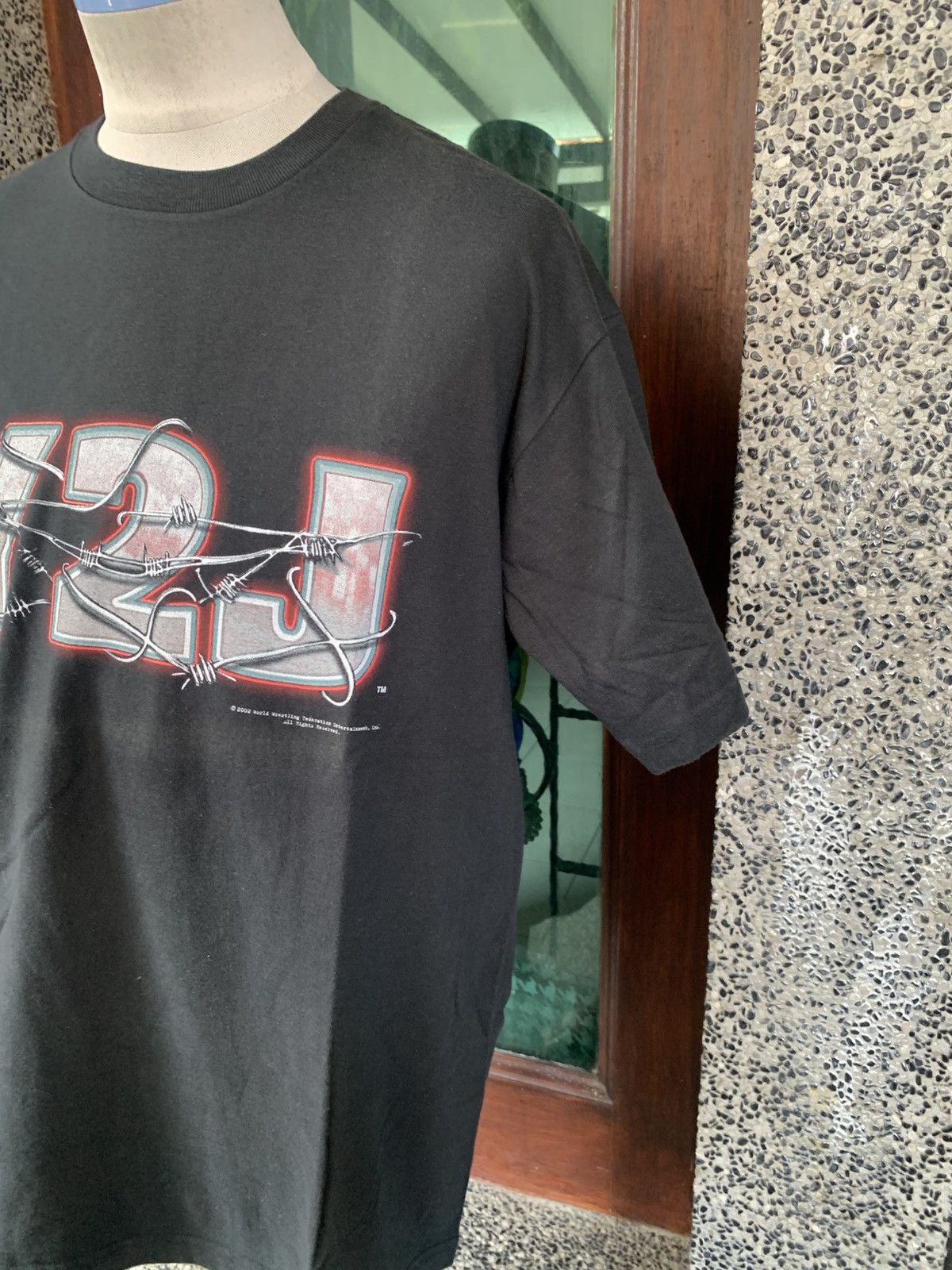 WWF Vintage Y2J Chris Jericho WWF Wrestling T shirt Size US XL / EU 56 / 4 - 4 Thumbnail
