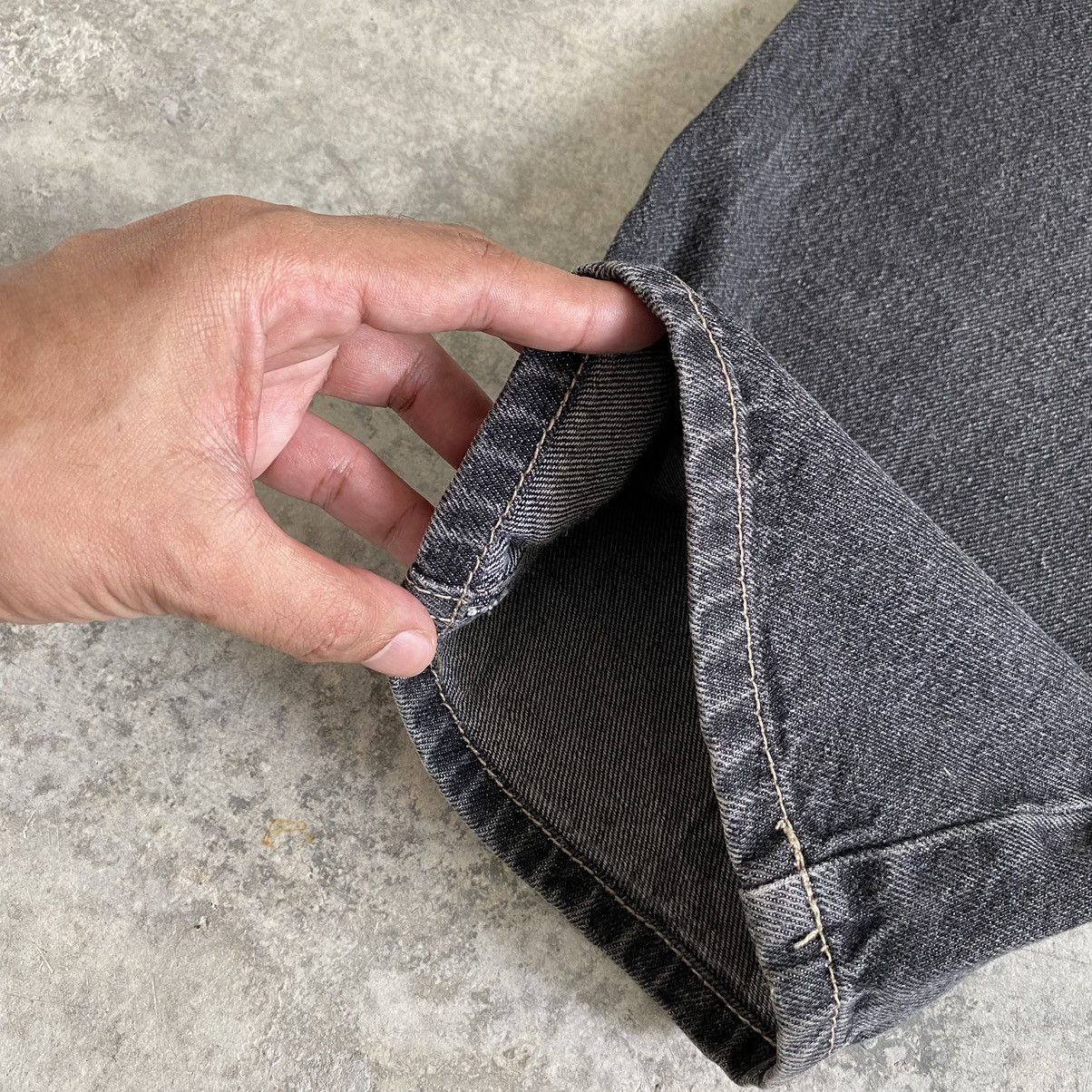 Marithe + Francois Girbaud 2000’s MFG Relaxed Fit Ash Grey Work Denim Jeans Size US 32 / EU 48 - 7 Thumbnail