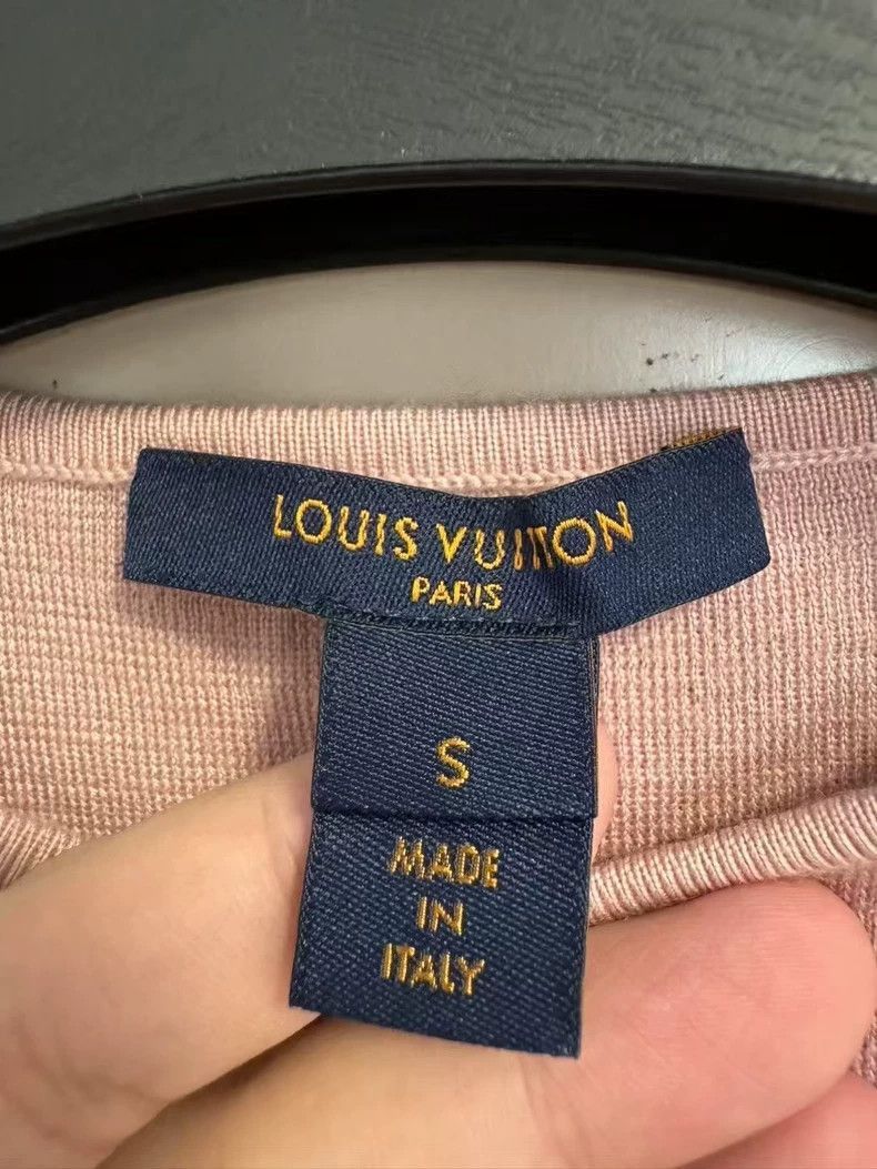 Louis Vuitton Louis Vuitton Pink Ruffled Sleeve Dress-2506 Size S / US 4 / IT 40 - 3 Thumbnail