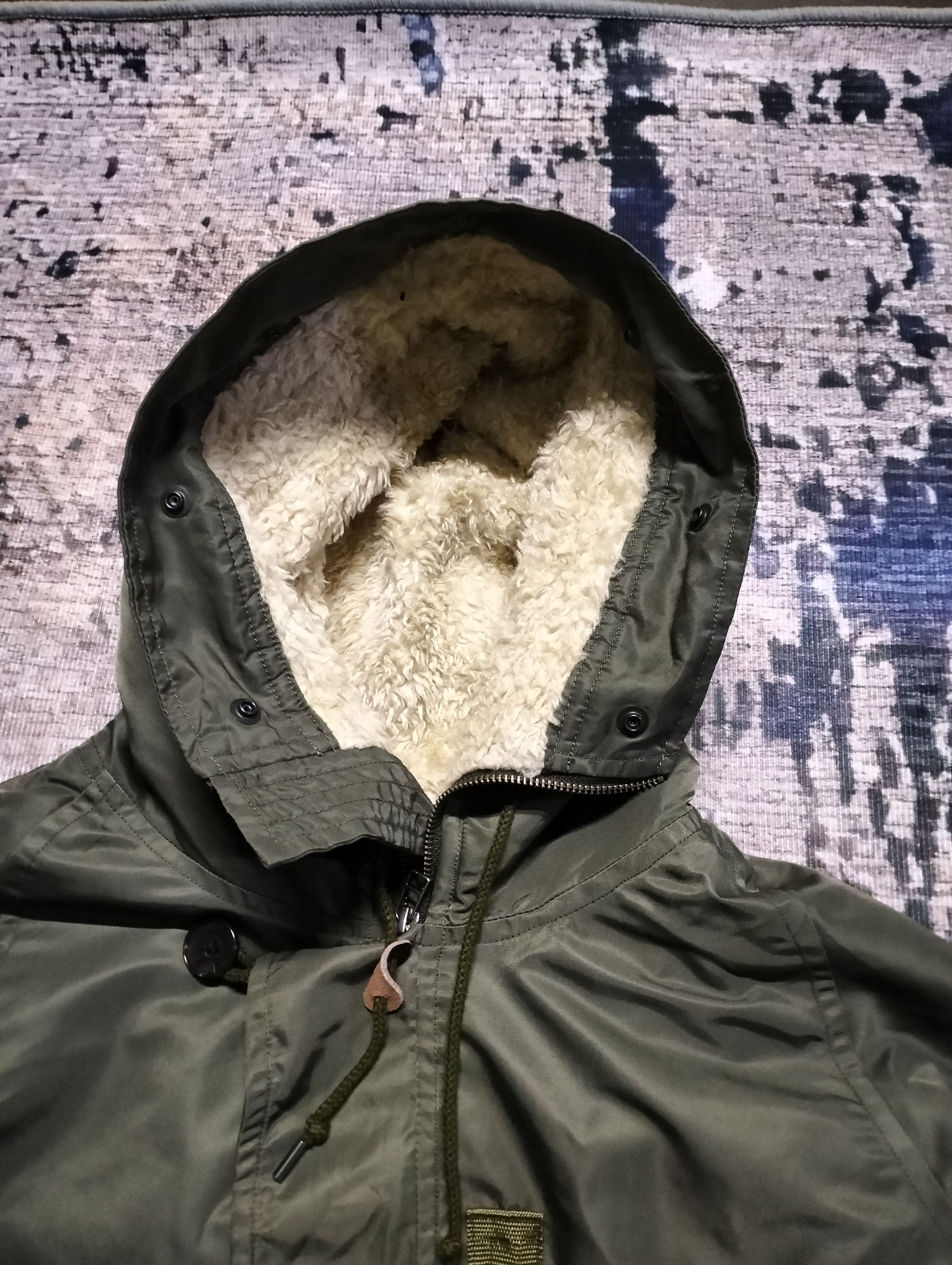 STUDIOUS Studious Japan N-2B Sherpa Lined Hoodie Zipper Jacket Size US M / EU 48-50 / 2 - 5 Thumbnail