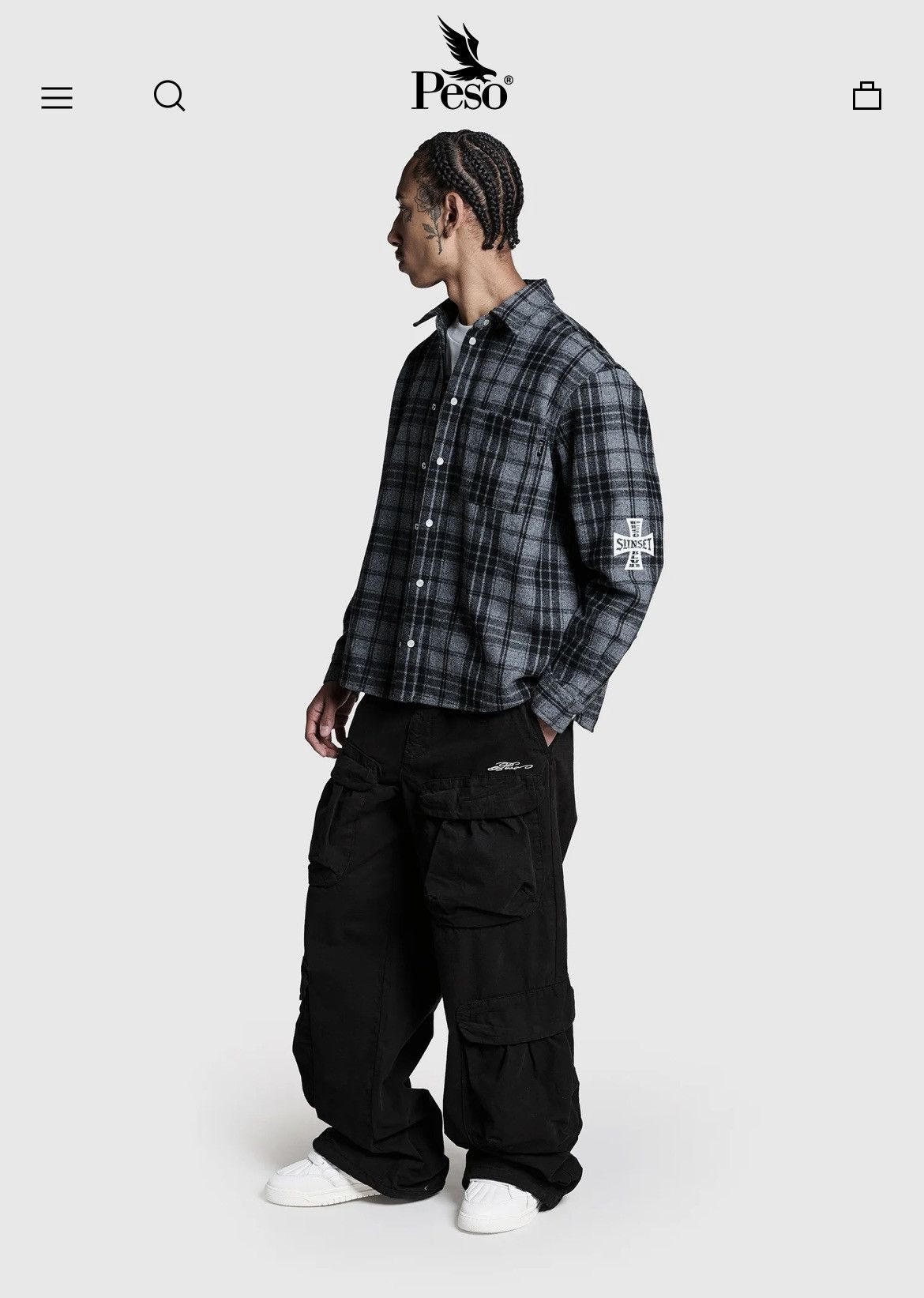 Peso Peso Boulevard Flannel Shirt Size US M / EU 48-50 / 2 - 4 Thumbnail
