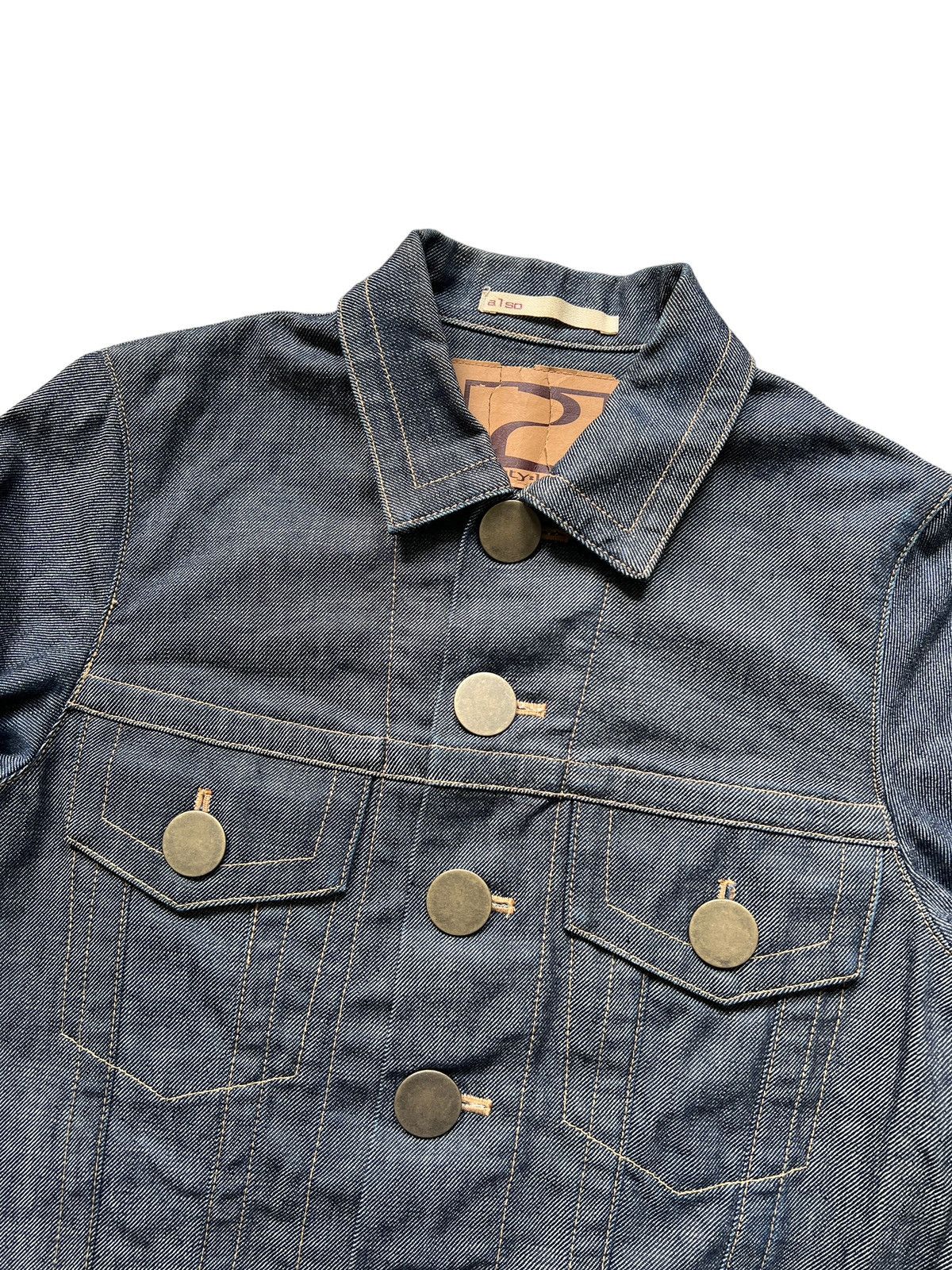 Beauty Beast 1990 Beauty Beast Large Brass Button Denim Jacket Size US M / EU 48-50 / 2 - 3 Thumbnail
