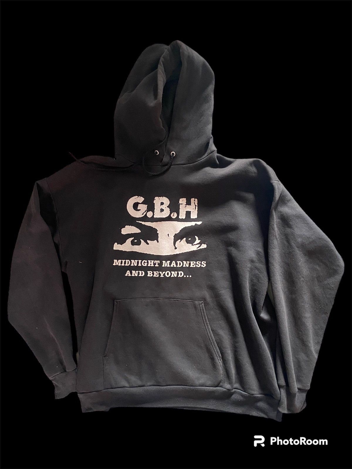 image of Band Tees Vintage G.b.h Punk Hardcore Midnight Madness And Beyond in Black, Men's (Size XL)