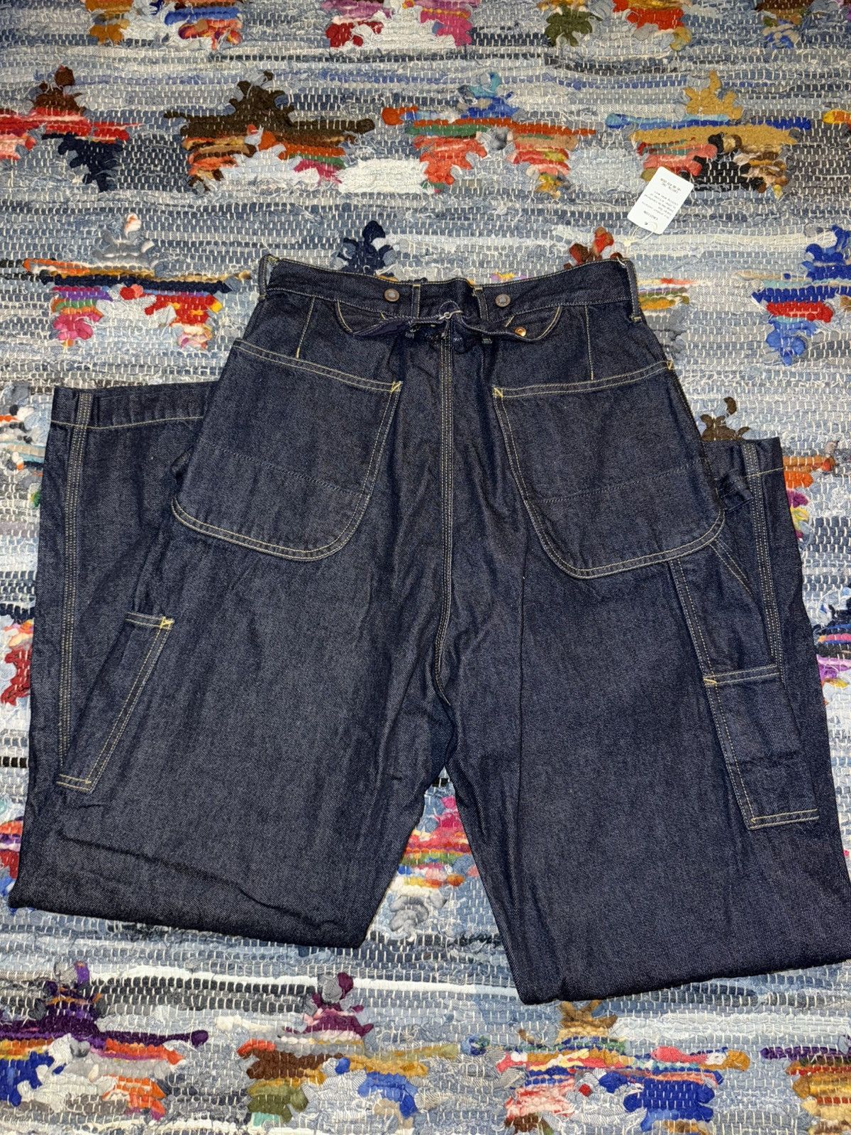 Kapital Kapital Lumber Denim Pants - 26 x30 Size US 26 / EU 42 - 2 Thumbnail