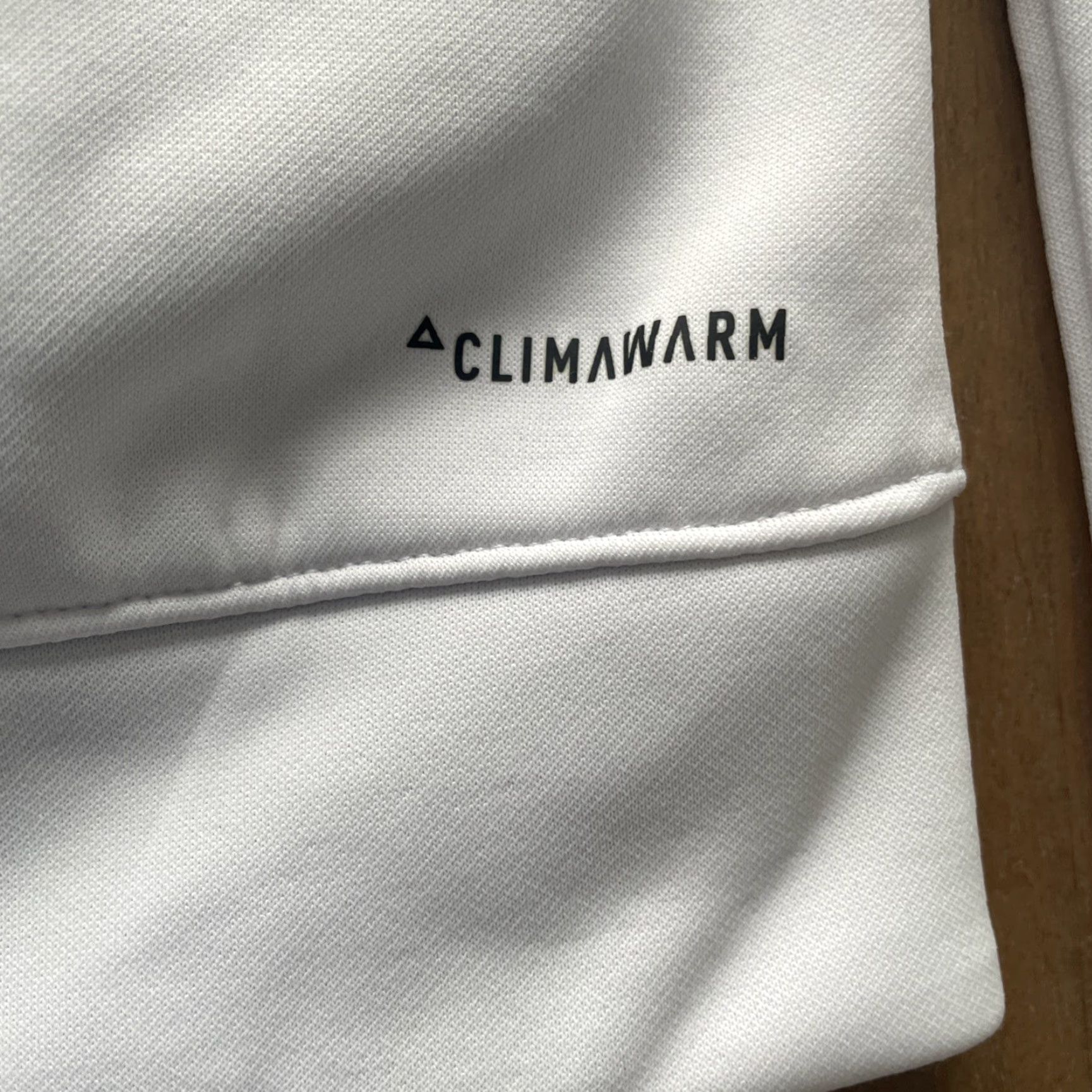 Adidas Adidas Warmup Jacket Women's XS White Full Zip Climawarm Soccer Football Activewear Mock Neck Long Sleeve Size XS / US 0-2 / IT 36-38 - 4 Thumbnail