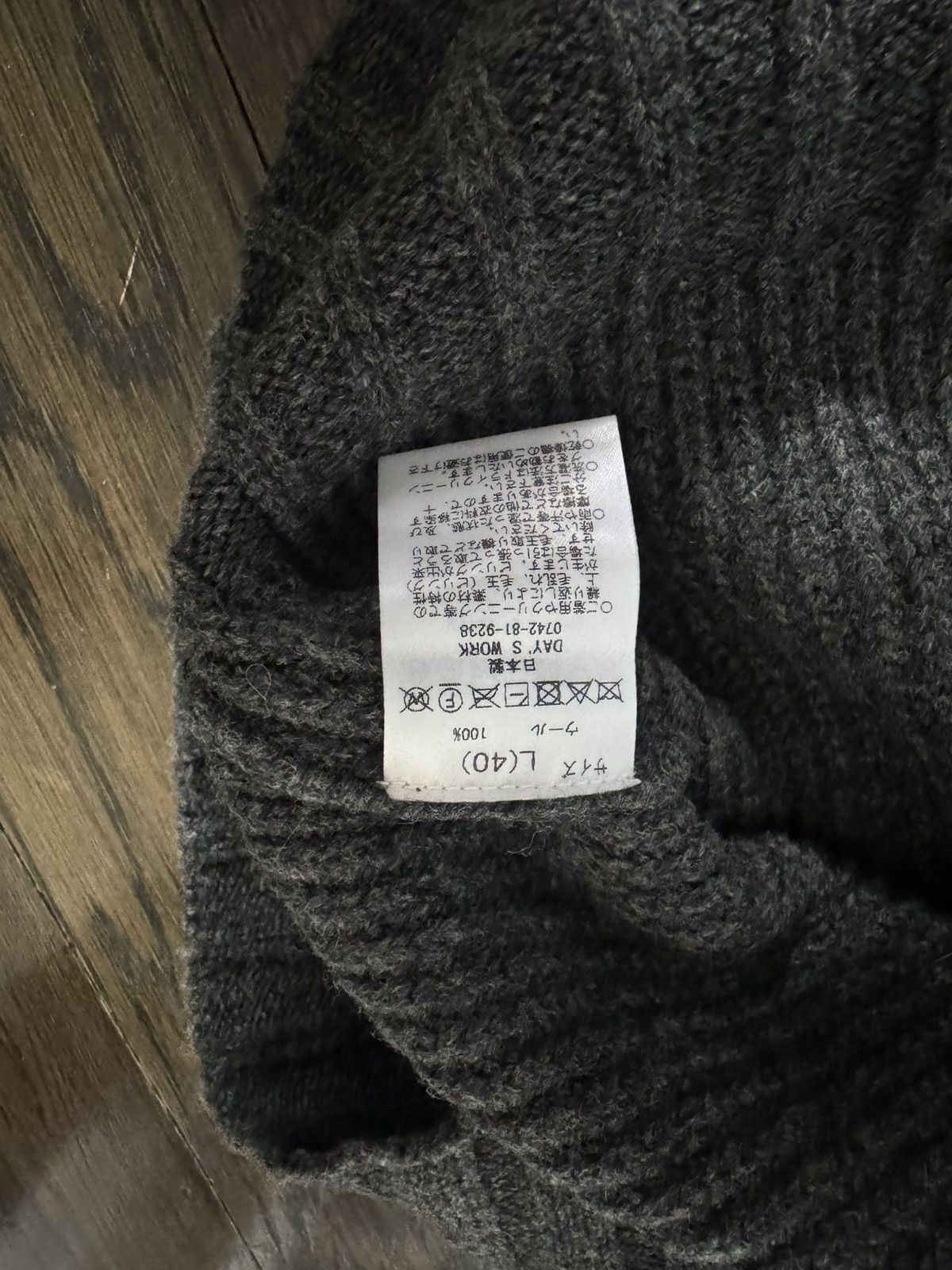 Loop & Weft Merino Super Lamb Turtleneck Size US L / EU 52-54 / 3 - 7 Thumbnail