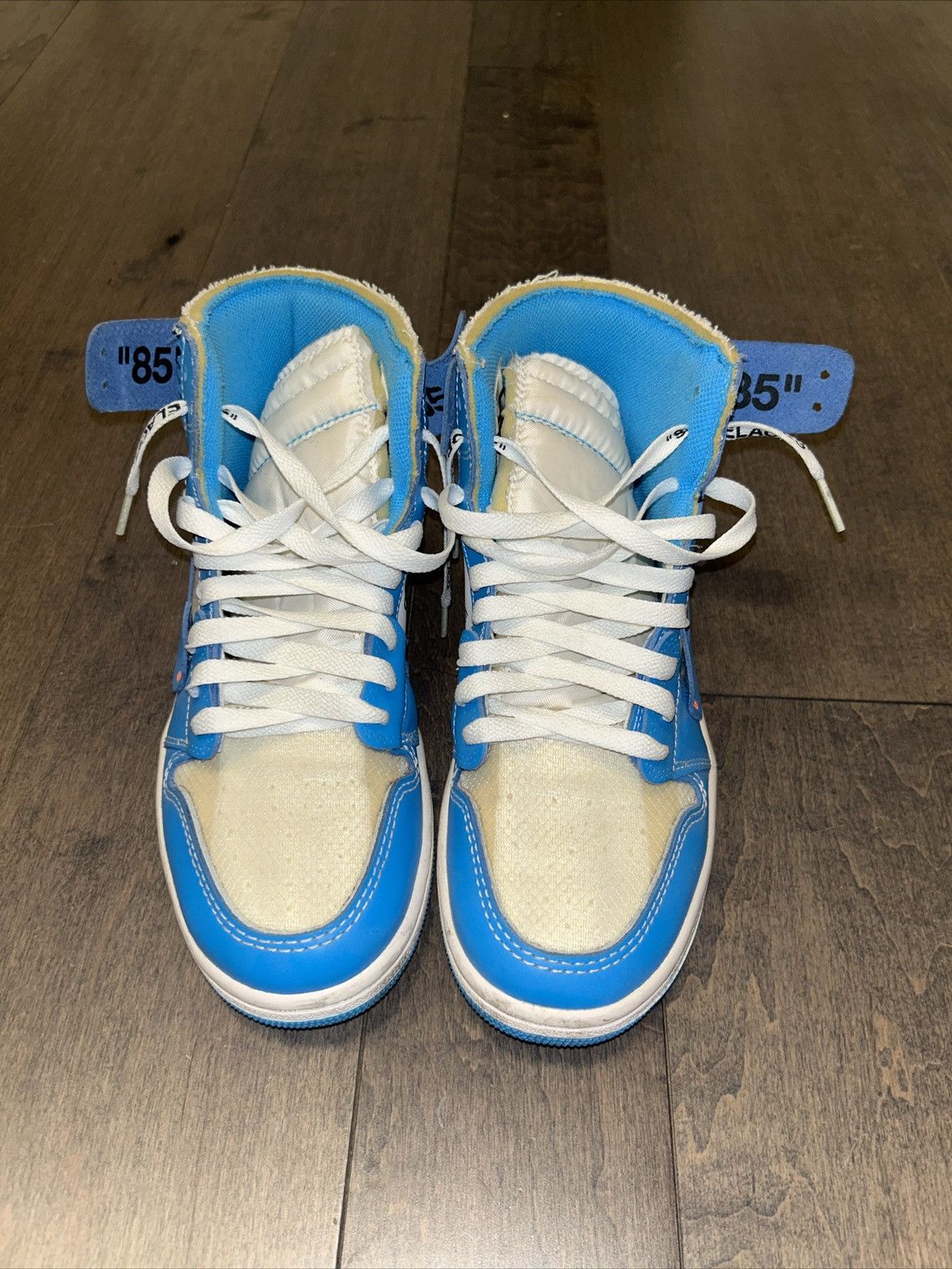 Nike × Off-White Size 6 - Jordan 1 Retro OG x Off-White High UNC Size US 6 / EU 39 - 1 Thumbnail