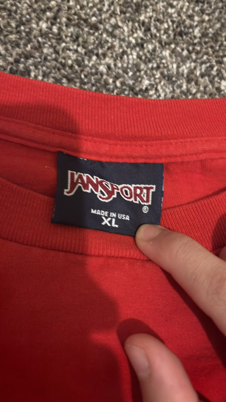 Jansport Vintage Red Jansport University of Wisconsin 2000 Rose bowl Size US XL / EU 56 / 4 - 3 Thumbnail