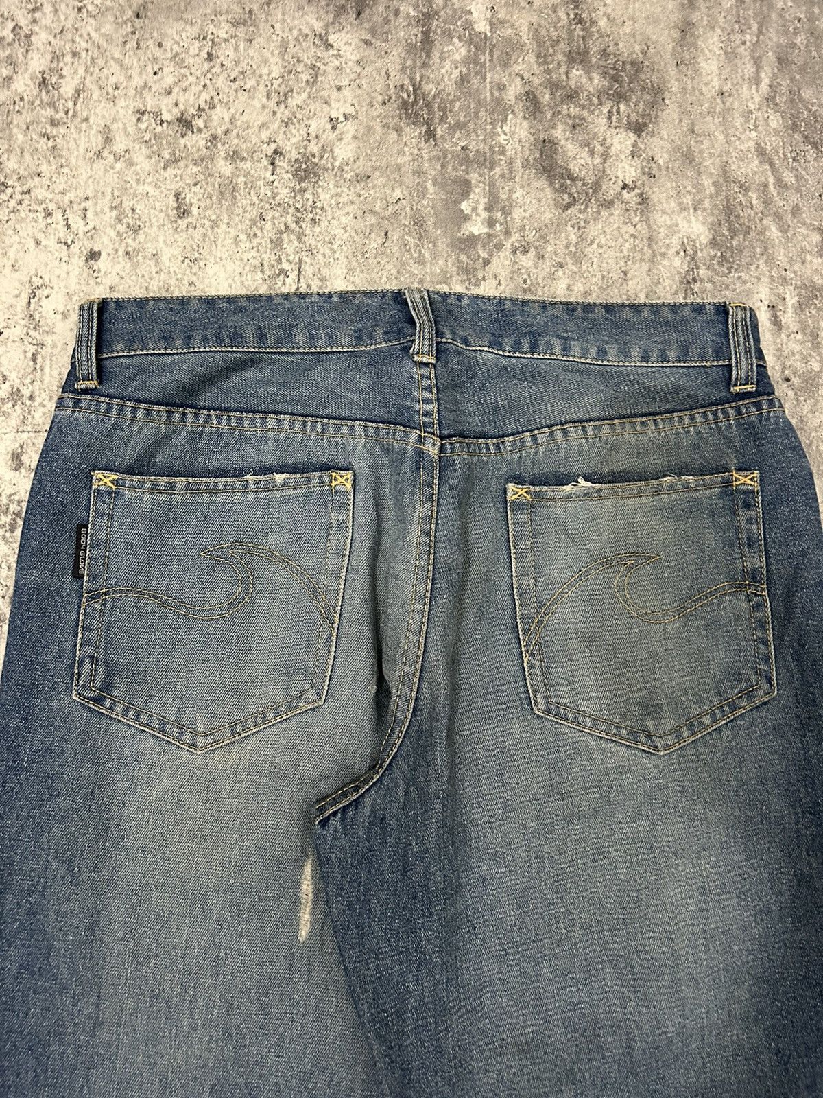 Body Glove × If Six Was Nine × Japanese Brand Japanese Brand Body Glove Distressed leaf Jeans Size US 32 / EU 48 - 8 Thumbnail