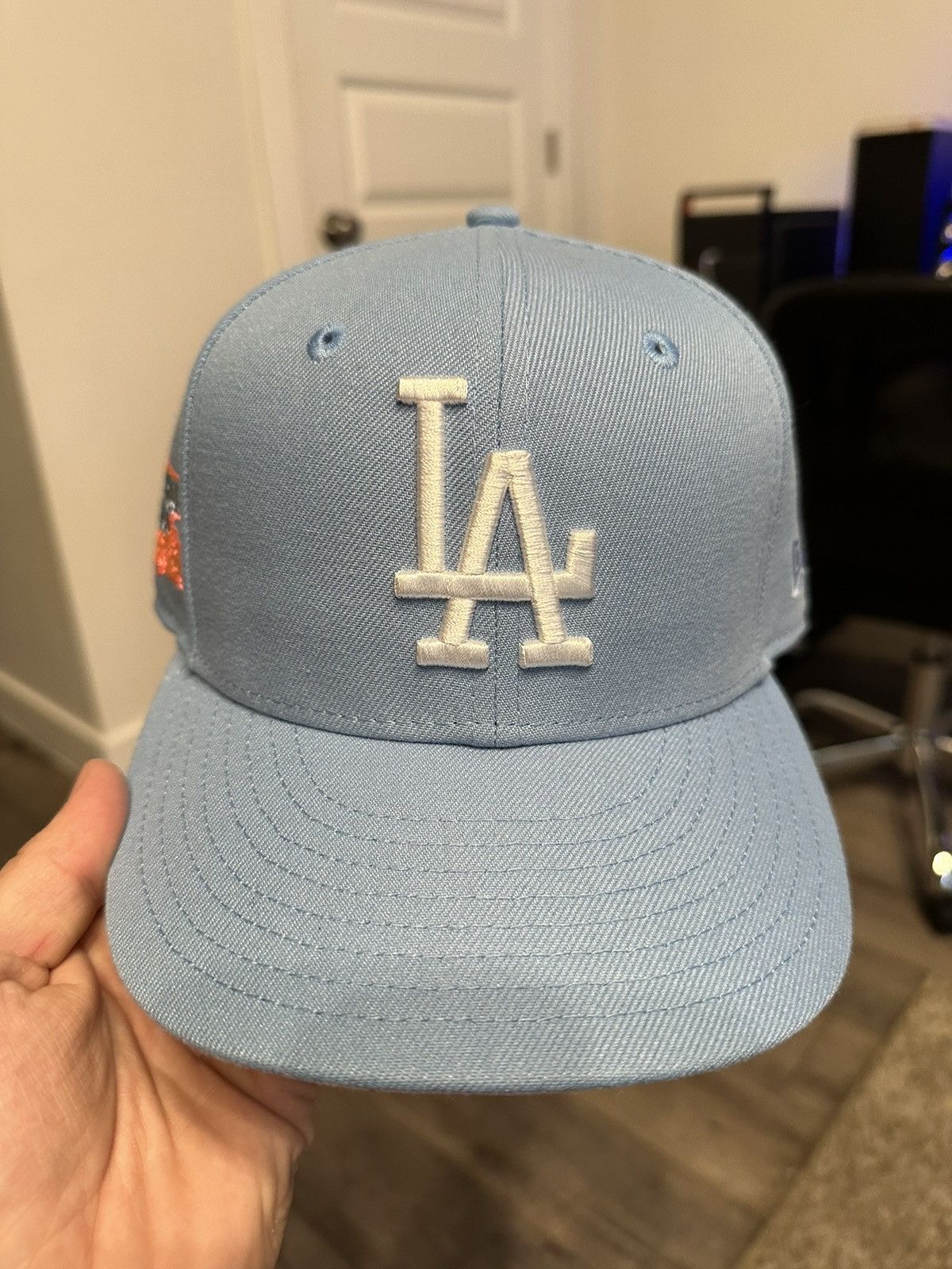 7 cheapest 1/8 LOS ANGELES DODGERS Coliseum patch COTTON CANDY 2.0