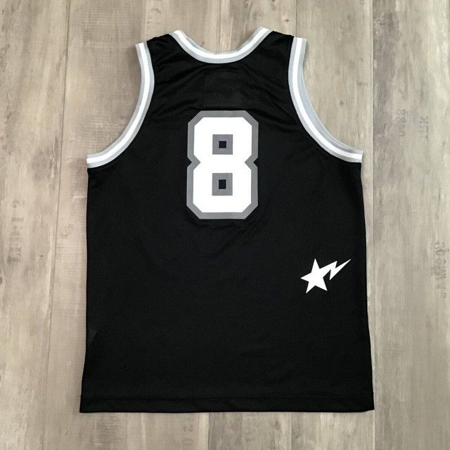 Bape × Nigo 🔥Vintage🔥 BAPE STA basketball tank top a bathing ape NIGO Size US M / EU 48-50 / 2 - 2 Thumbnail