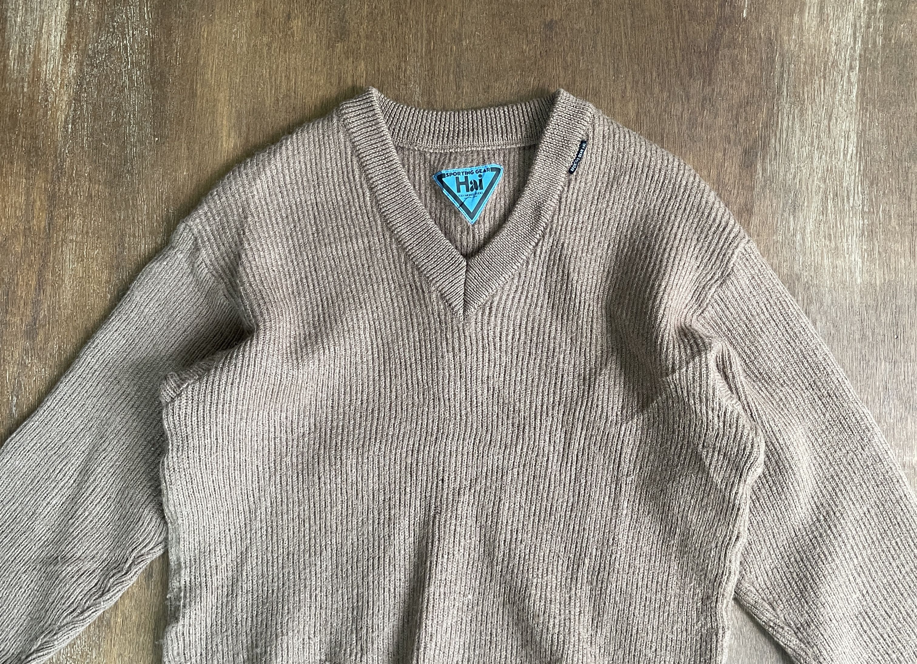 Hai Sporting Gear Hai Sporting Gear Issey Vintage V Neck Sweaters Size US XXS / EU 40 - 2 Thumbnail
